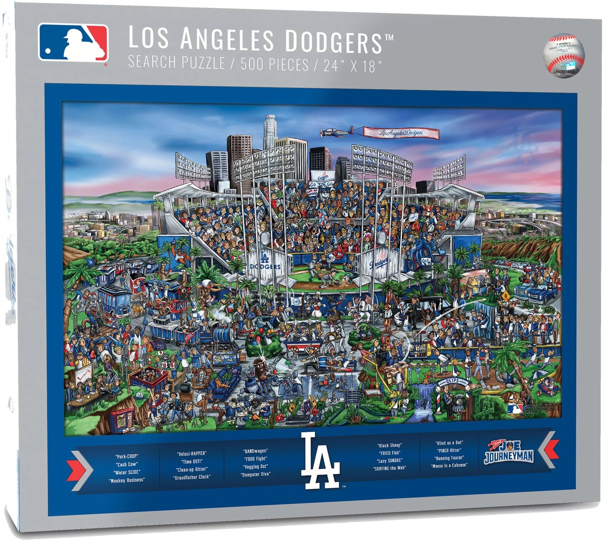 日本未発売】MLB 500ピース パズル ドジャース You the Fan Los