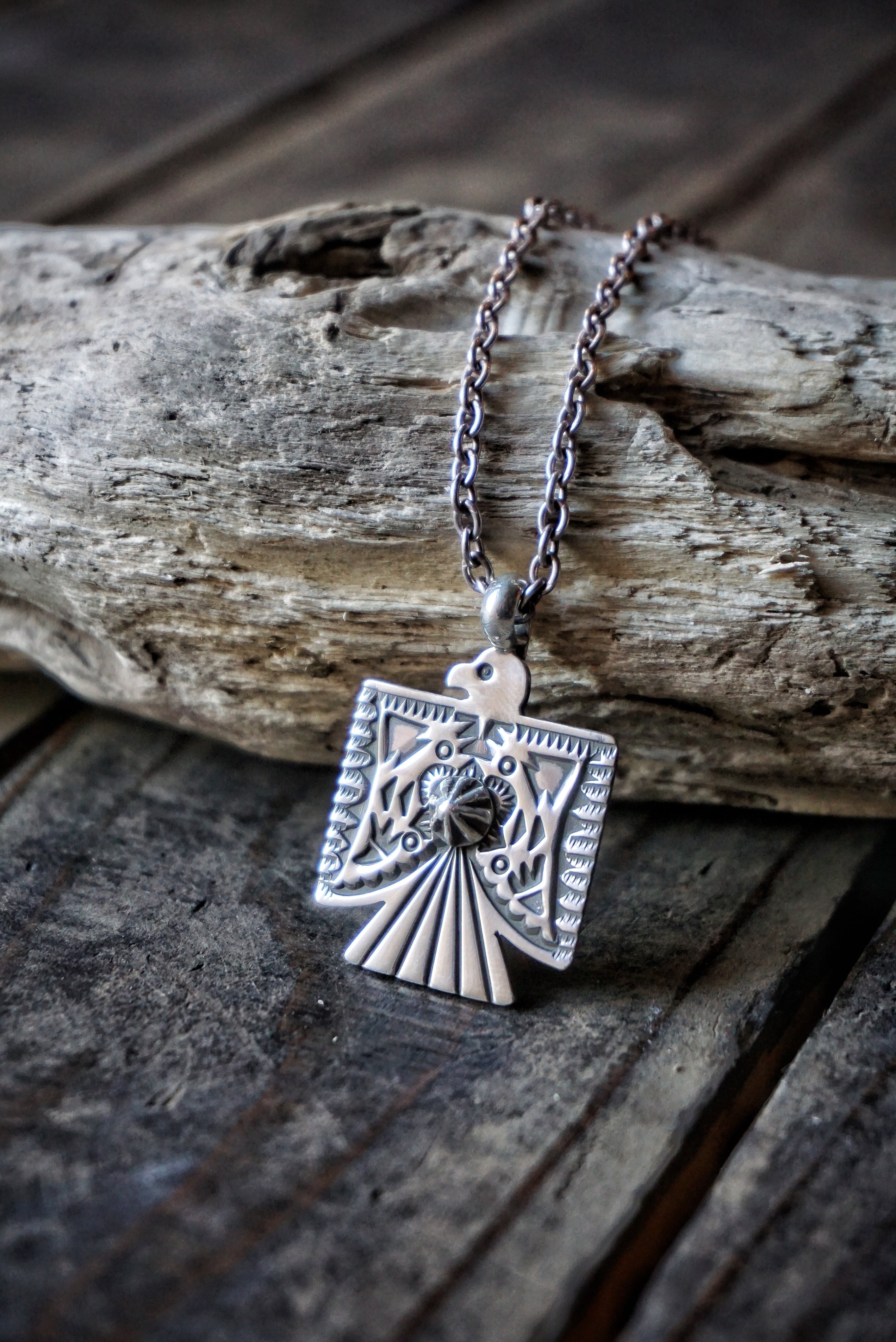 Darrell Cadman Thunderbird Pendant Top | RAT STYLE