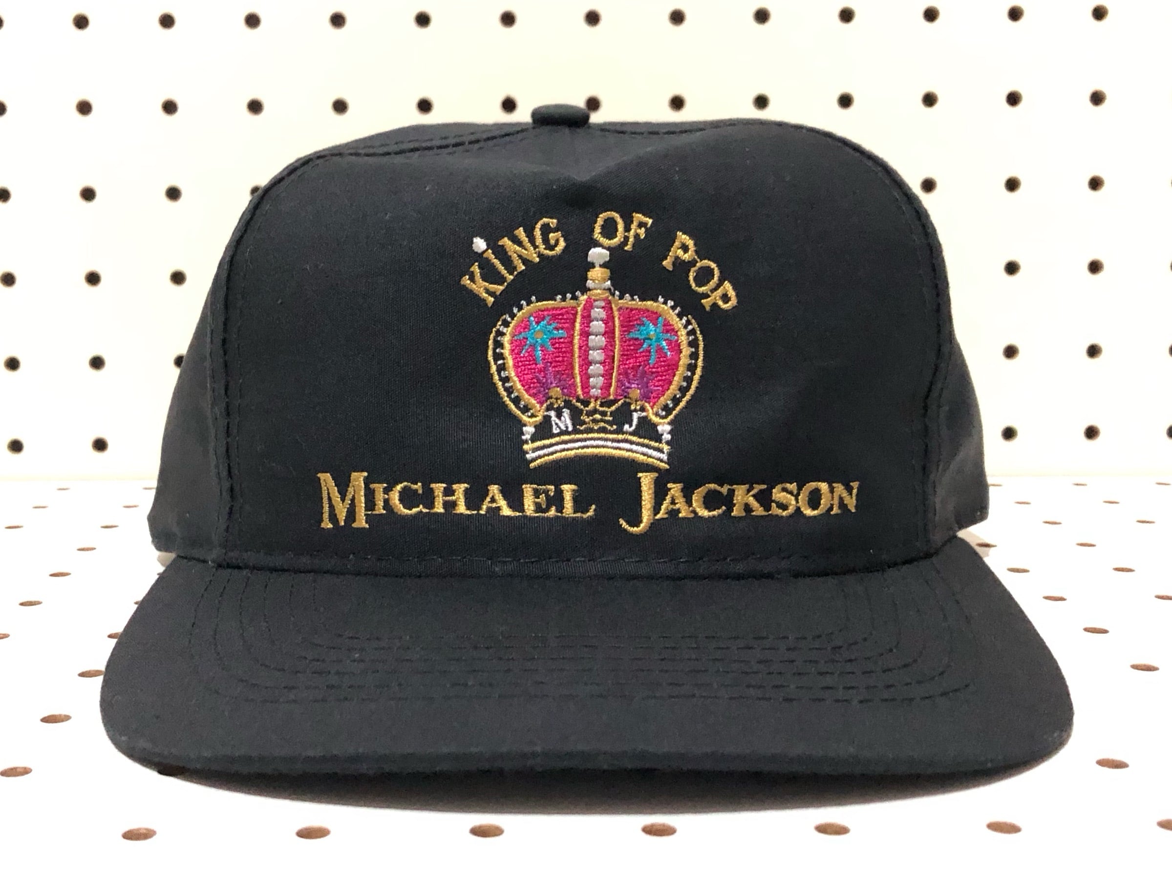 DEADSTOCK 90s]MICHAEL JACKSON DANGEROUS WORLD TOUR CAP | TECH
