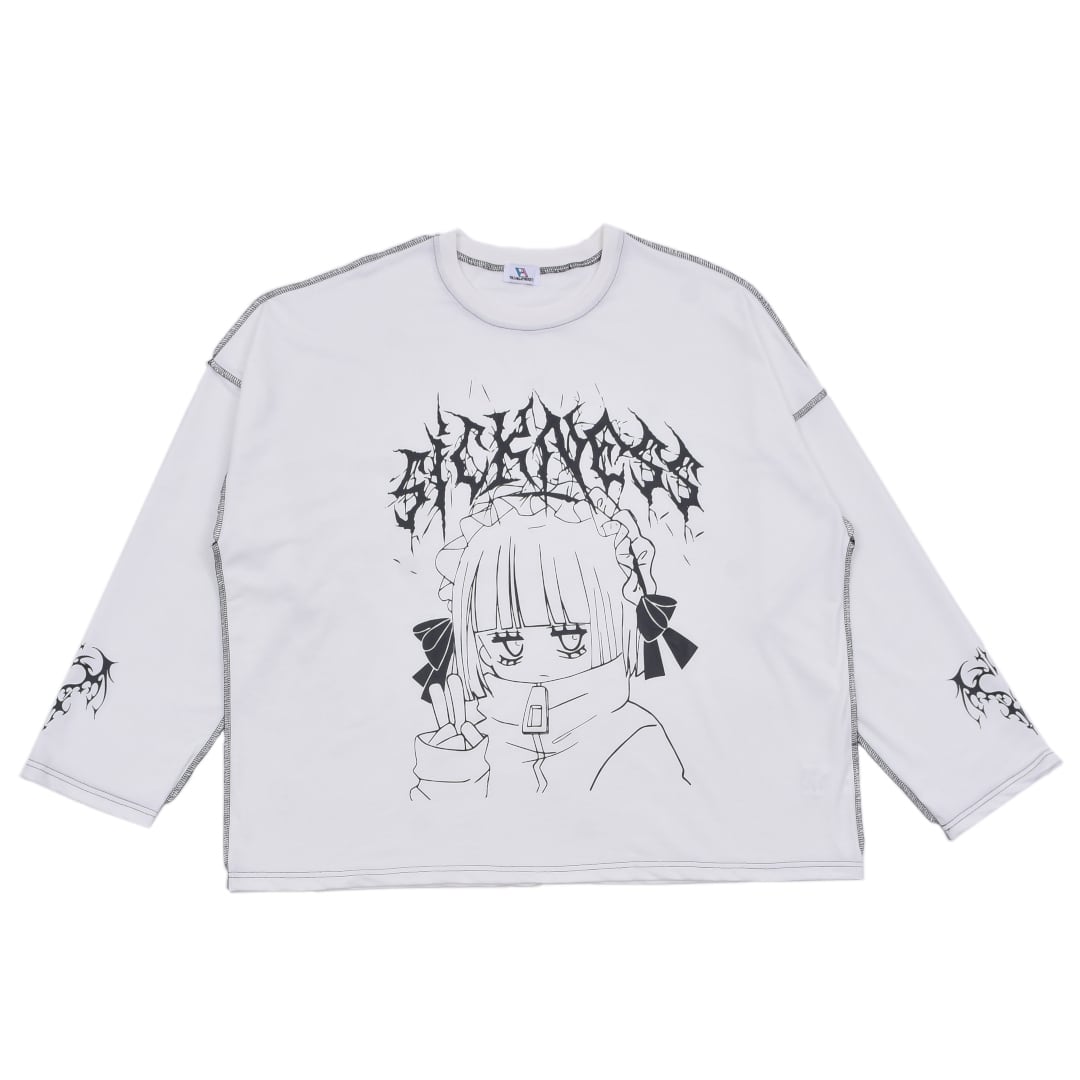 SICK GIRL BIGロンT(BLACK・WHITE) | VOLCAN&APHRODITE