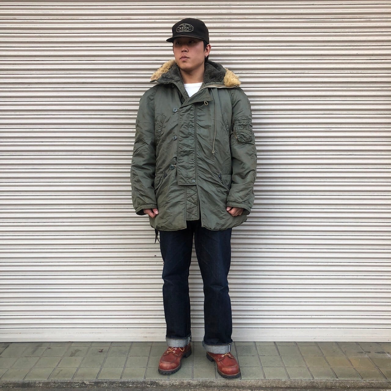 極上 60s 70s 米軍実物 USAF オリジナル N-3B パーカー フライト