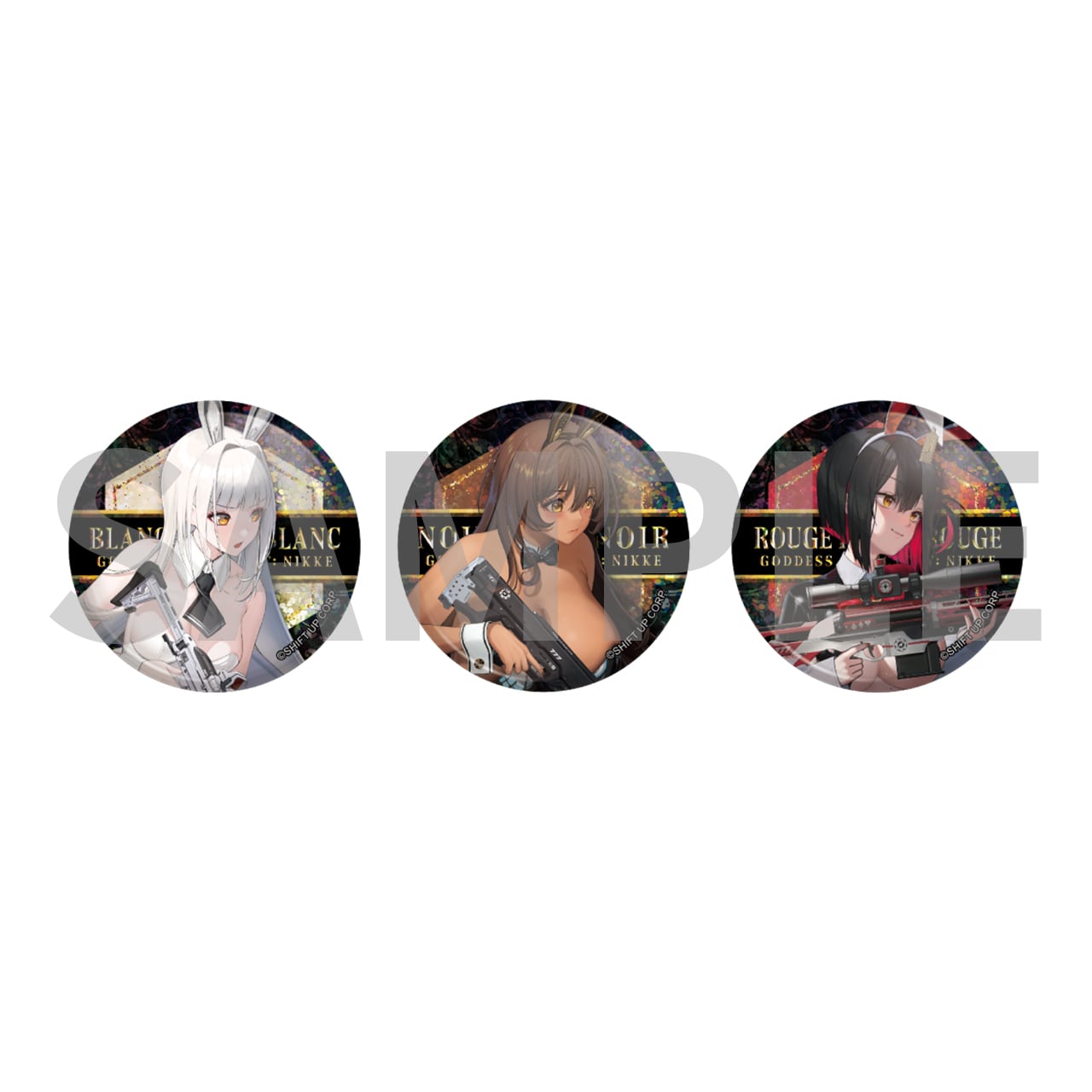 ストア限定】NIKKE 缶バッジ（BUNNY FAIR 2025）Side:A | あるじゃん