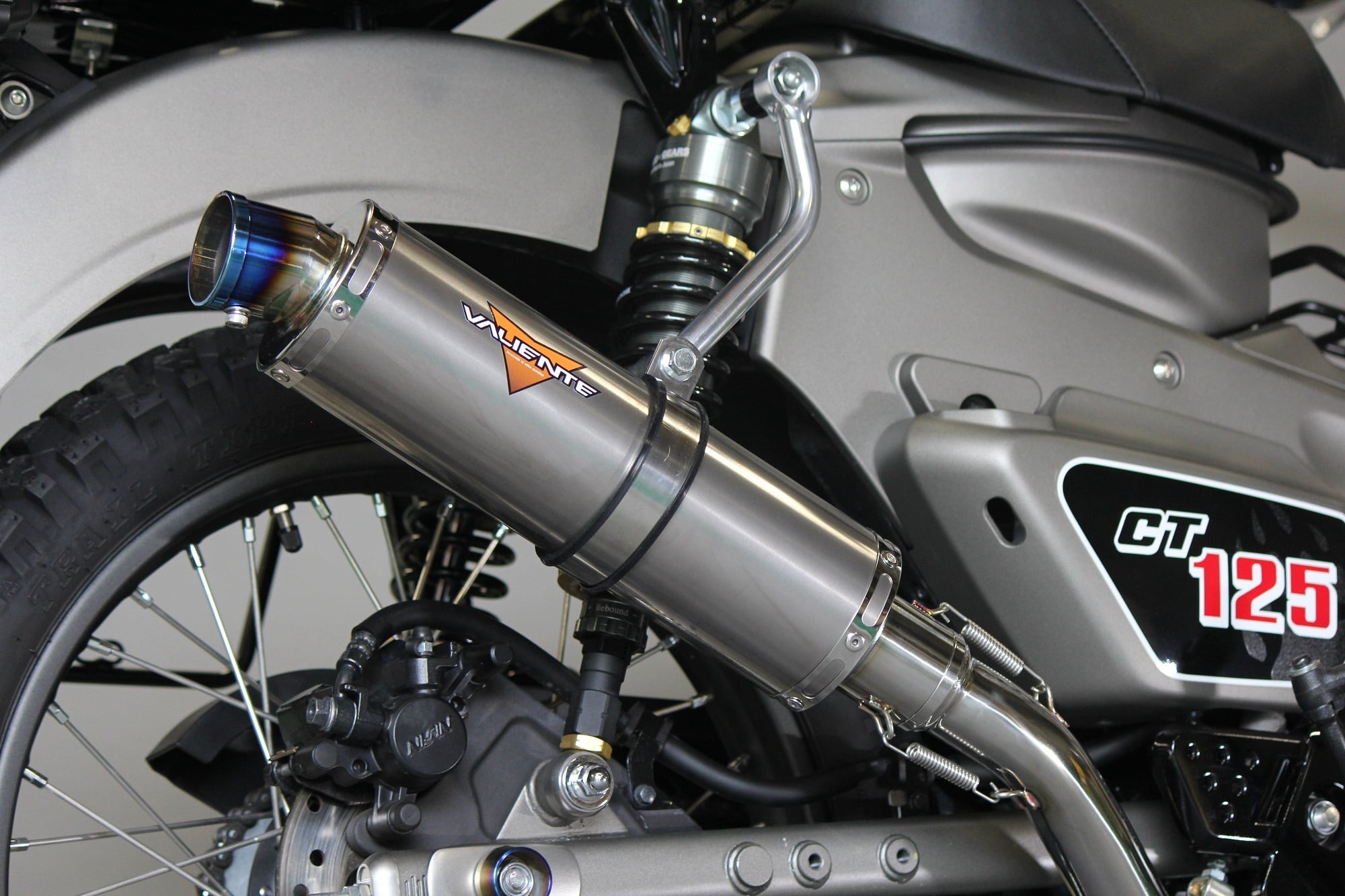 最新モデル対応】ハンターカブCT125 バイクマフラー 8BJ-JA65 2BJ-JA55