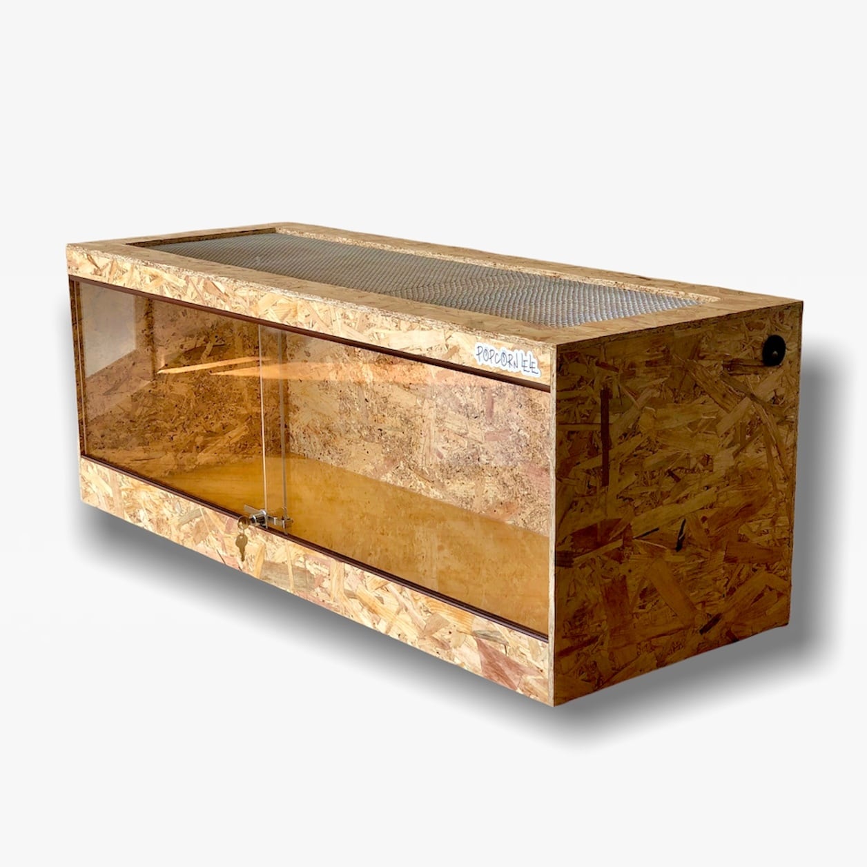 受注生産】POPCORN LELE 爬虫類木製ケージ 幅1200×奥行450×高さ450mm