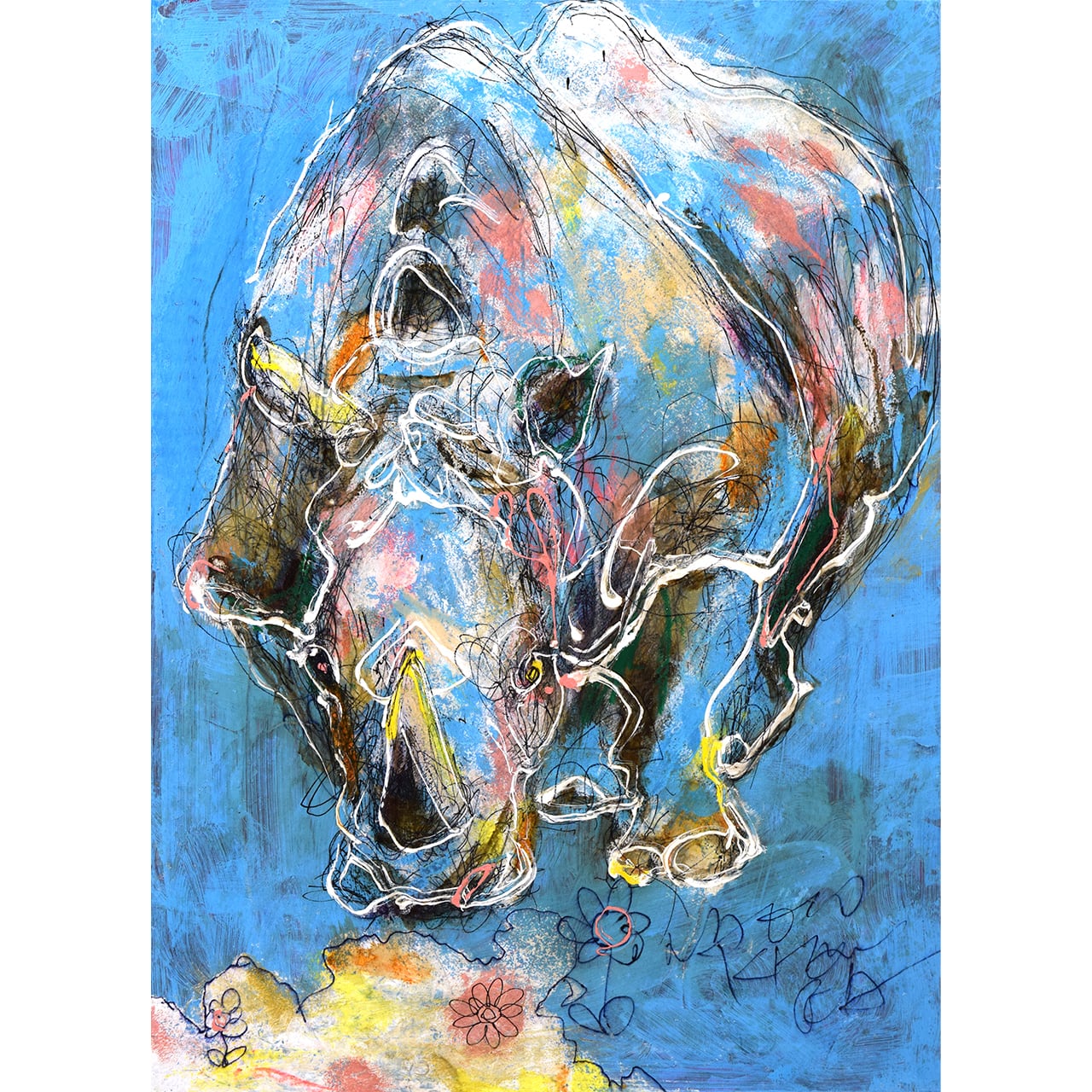 北村直登 原画 F4 25589 もう邪魔者はいないから、ね 自由に生きるサイ