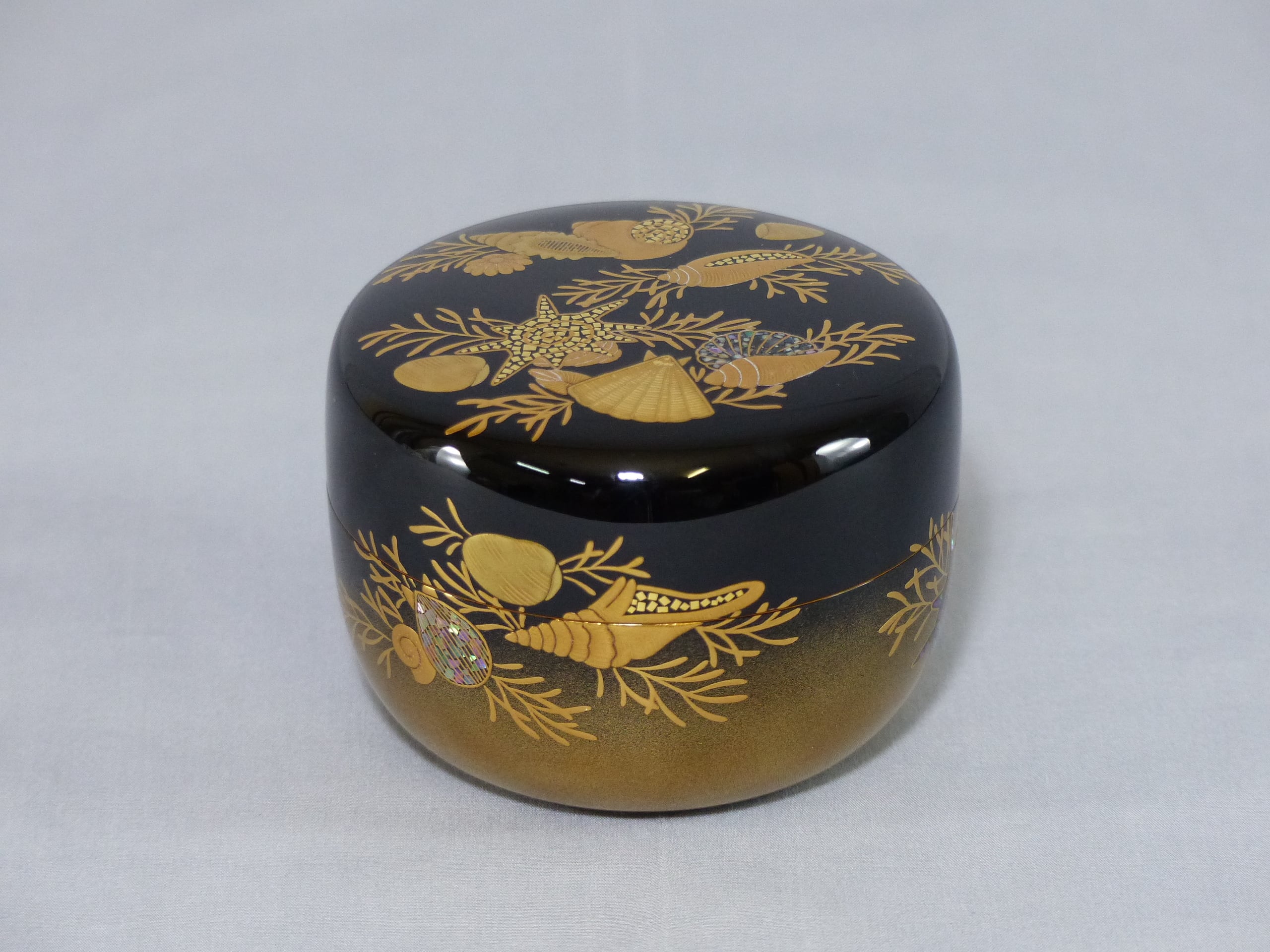 輪島塗 海松貝蒔絵 平棗 | 漆器 米永商店