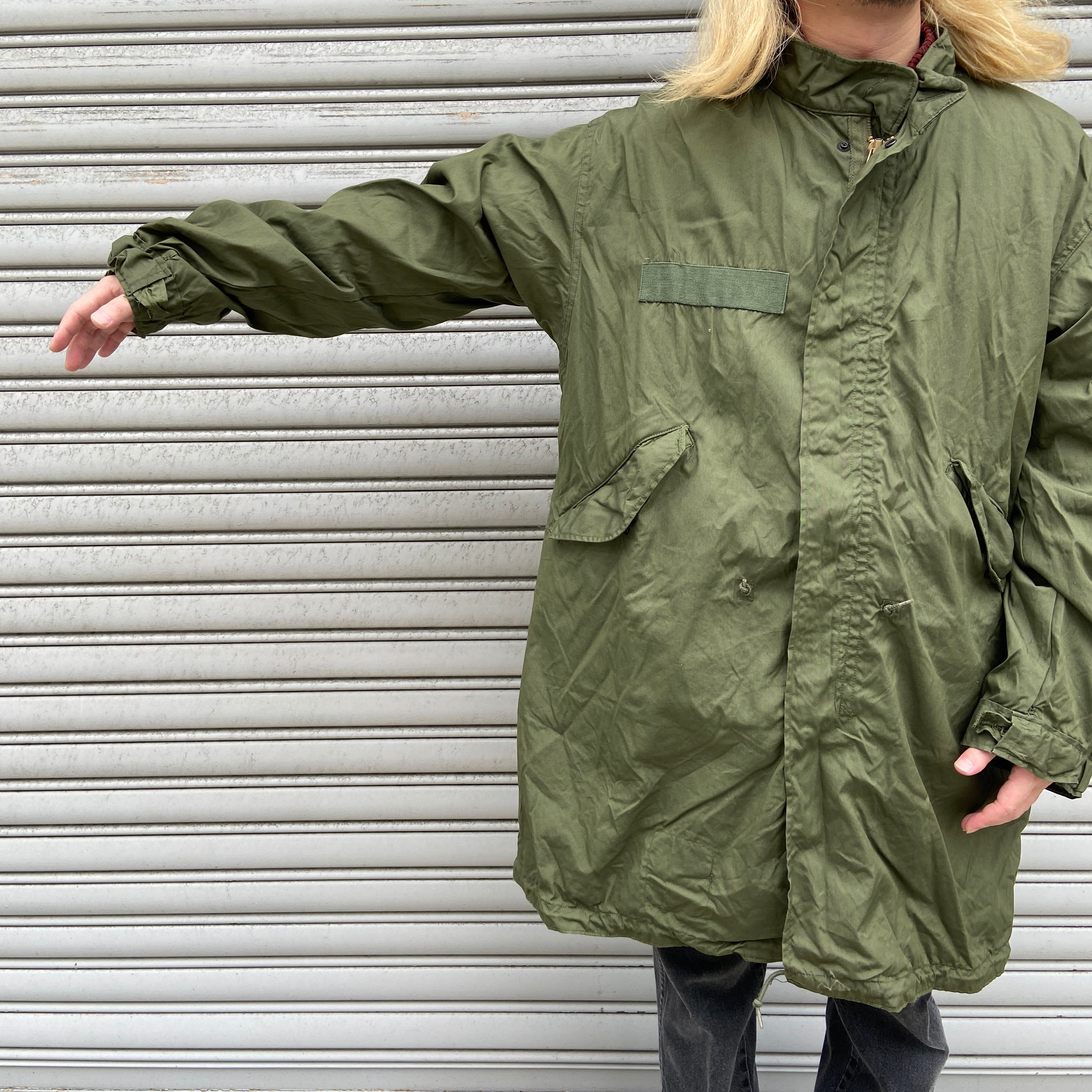 美品 70s USARMY M-65フィッシュテールパーカー モッズコート S | 古着