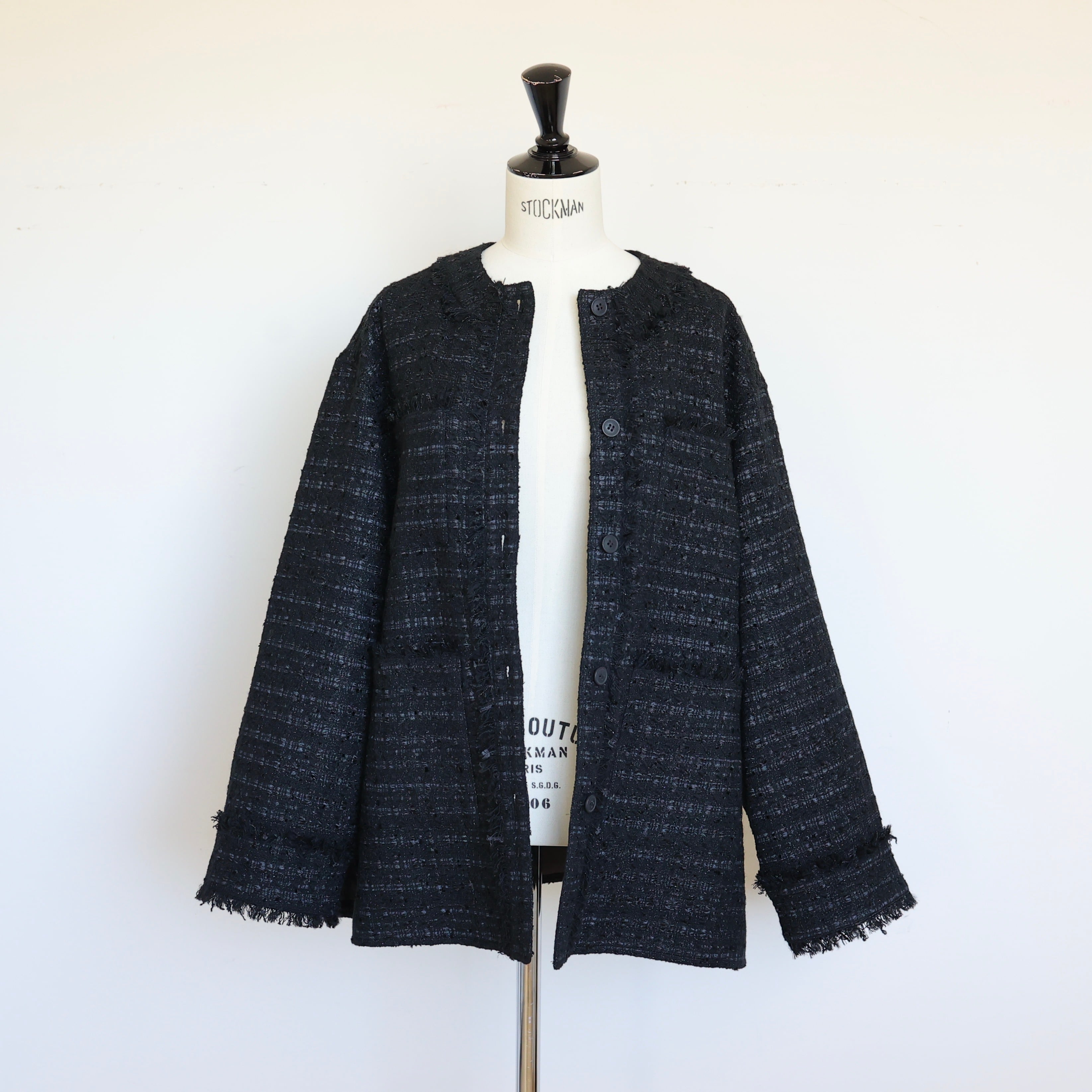 GPKW-609 Kirakira Tweed Jacket | gypsohila