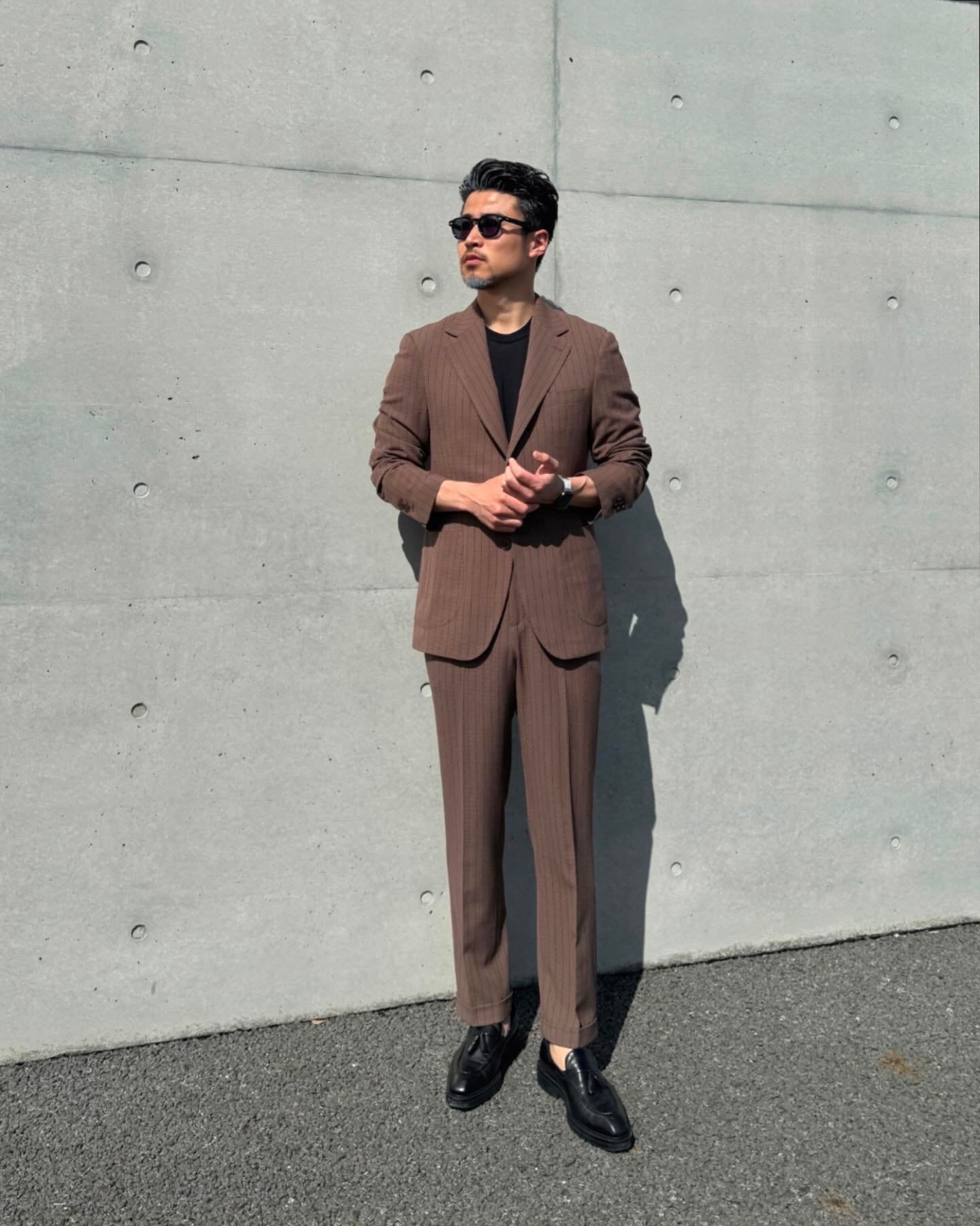 シアサッカーカジュアルセットアップ【春夏用】 | Wide Range