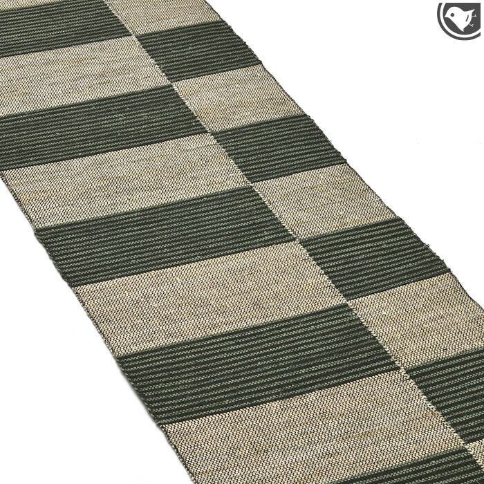 名古屋帯] 楮紙布 すくい織 小千谷 折田一仁 作 手織り 八寸帯 日本製