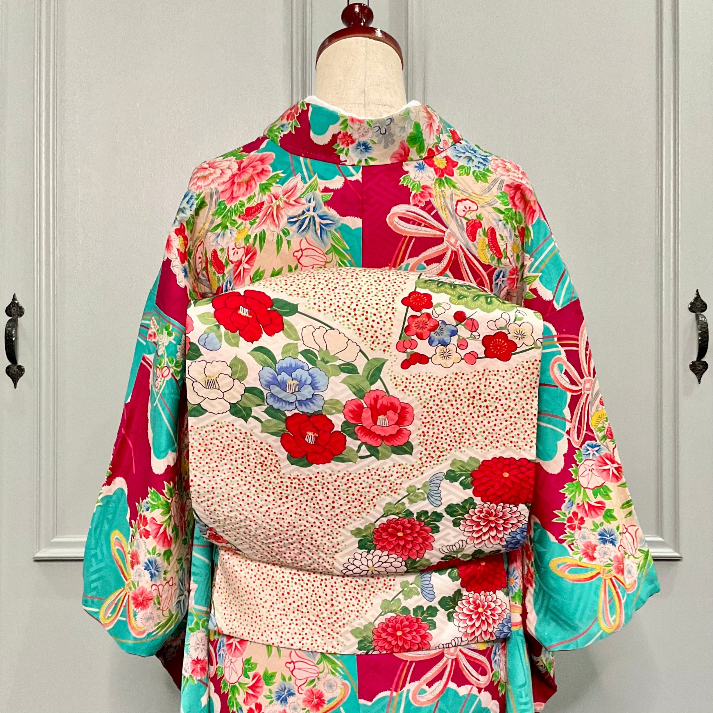 門出の花束＊ Jrサイズ＊花薬玉 卒業式 袴 ハーフ成人式 十三参り 大正