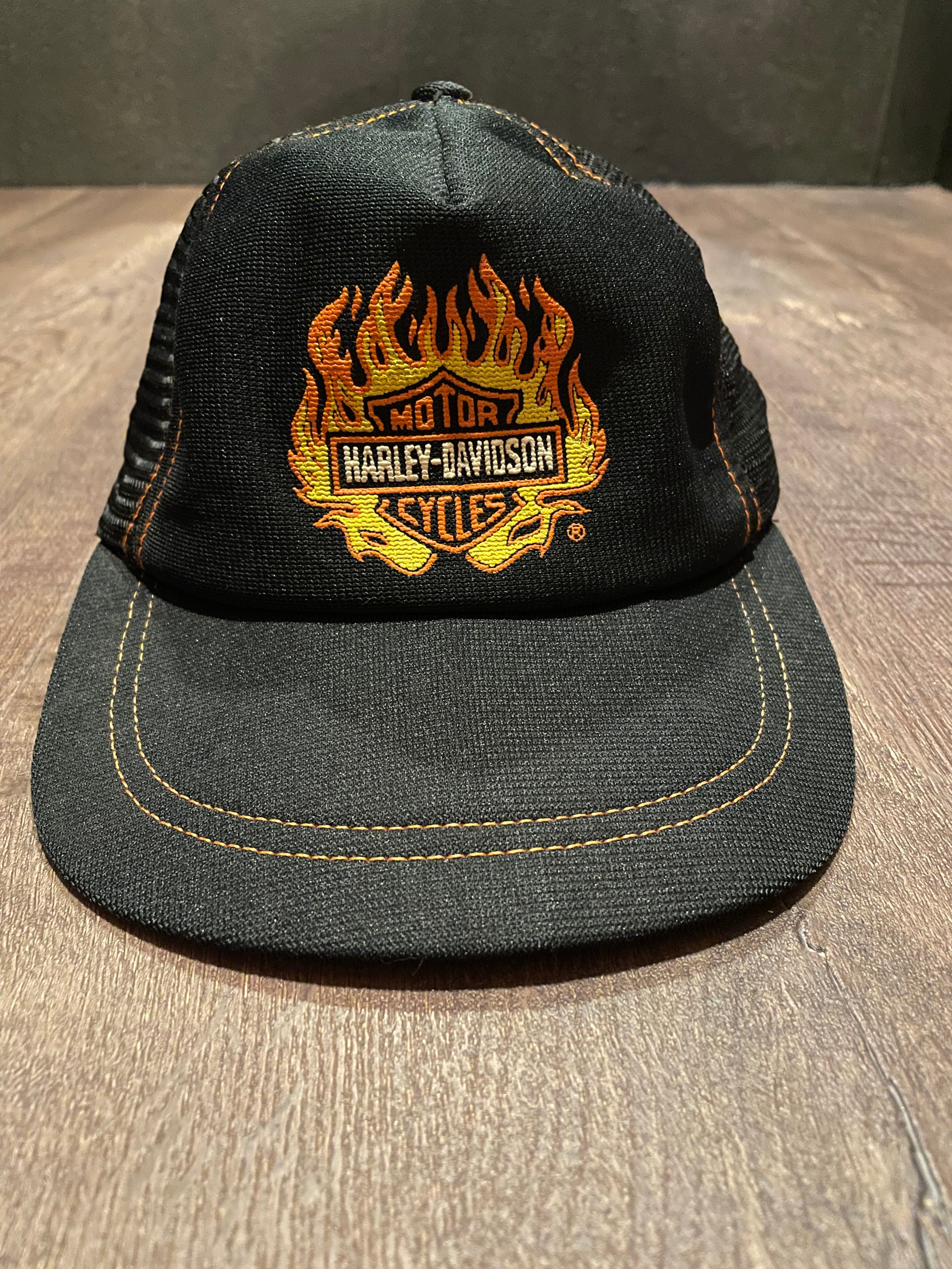 80年代 vintage Harley Davidson ハーレーダビッドソン メッシュ