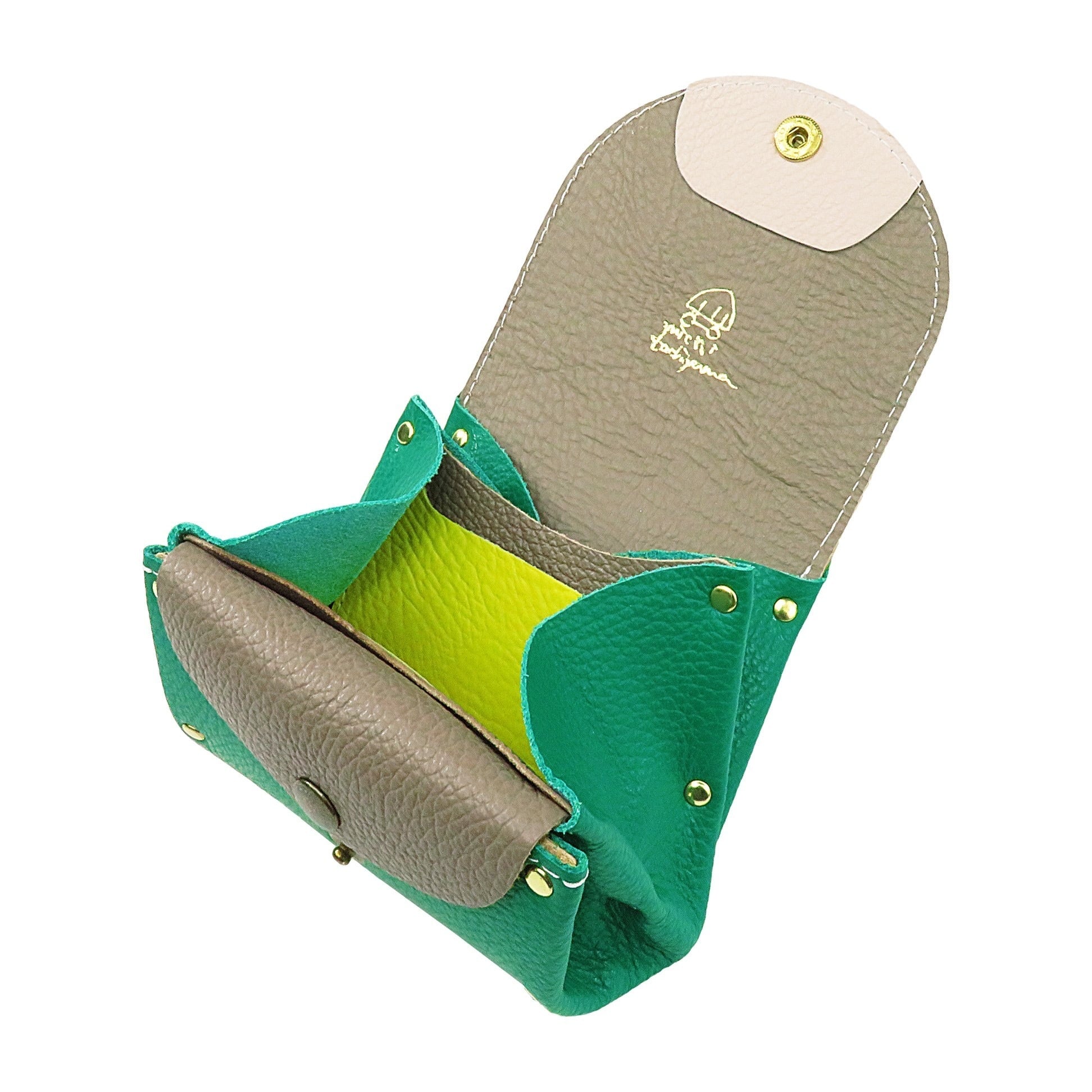 アコーディオンウォレットver.2｟グリーン｠ | YUICHI TACHIYAMA