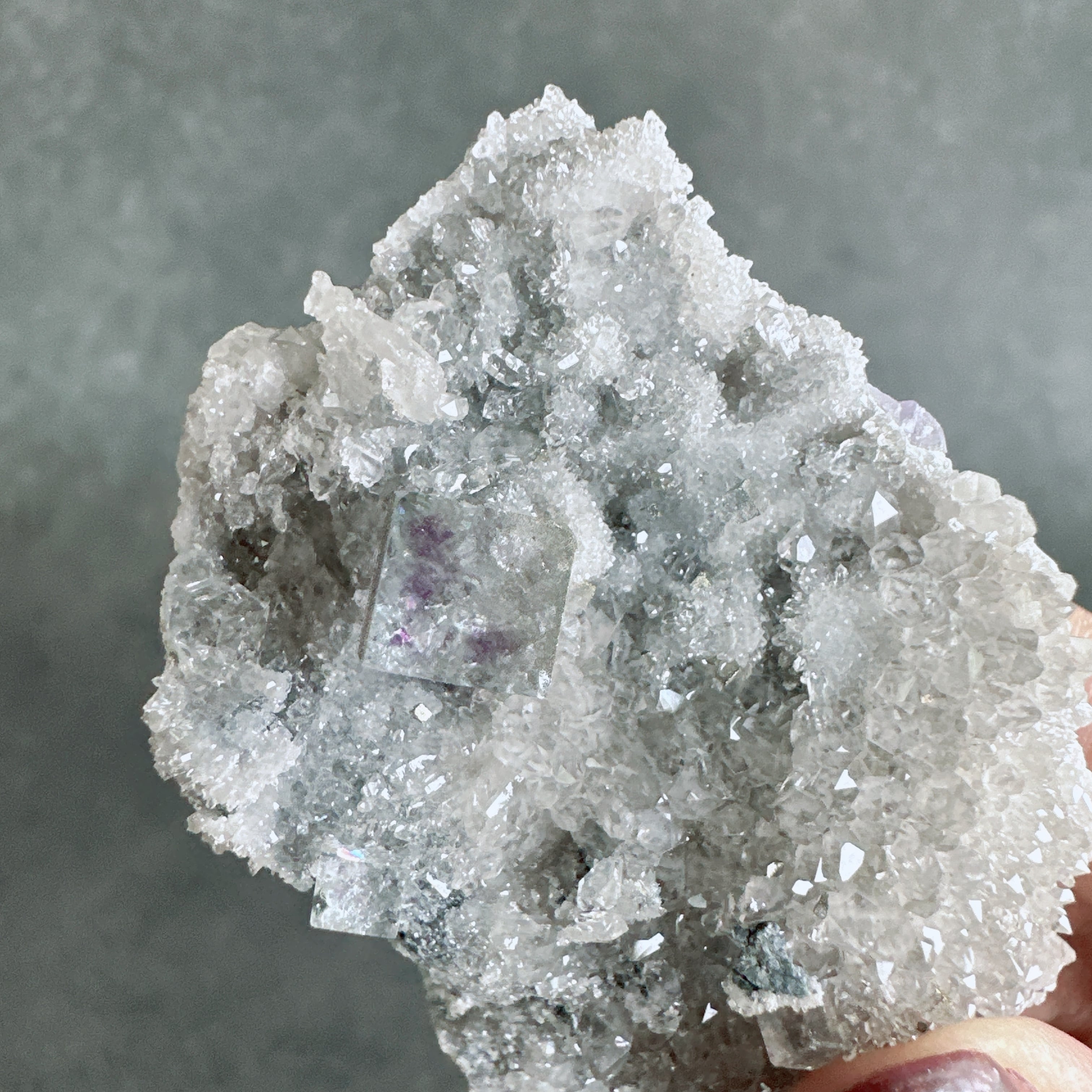 浙江省産】フローライト クォーツ共生 | 天然石ショップ si∞stones