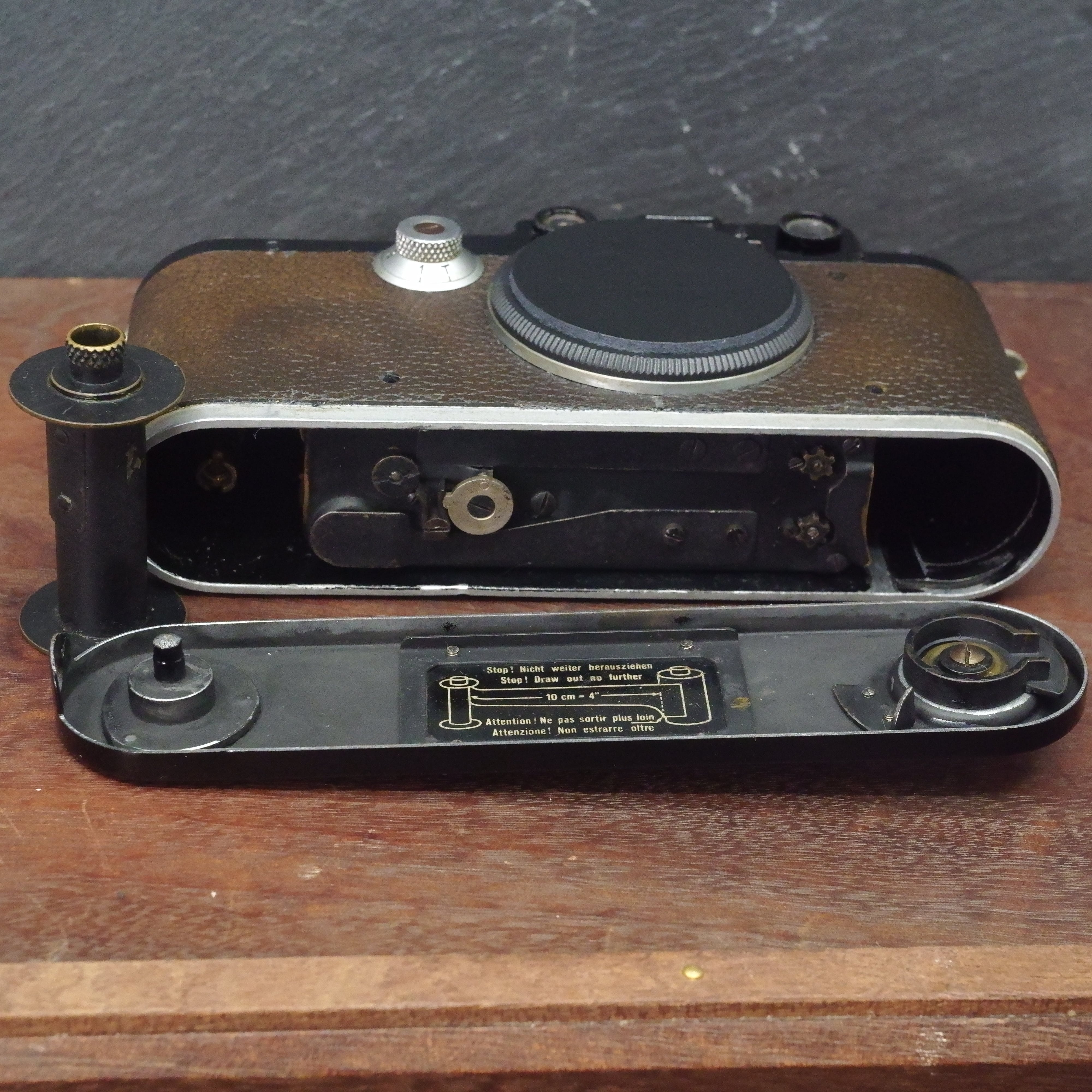 後塗りブラック！ バルナックライカⅢa フルオーバーホール済