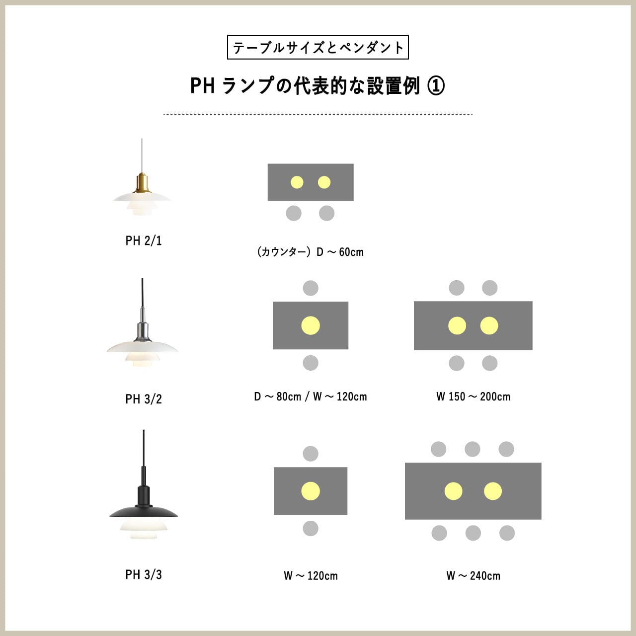PH 2/1 ペンダント / ブラック・メタライズド / PH 2/1 Pendant