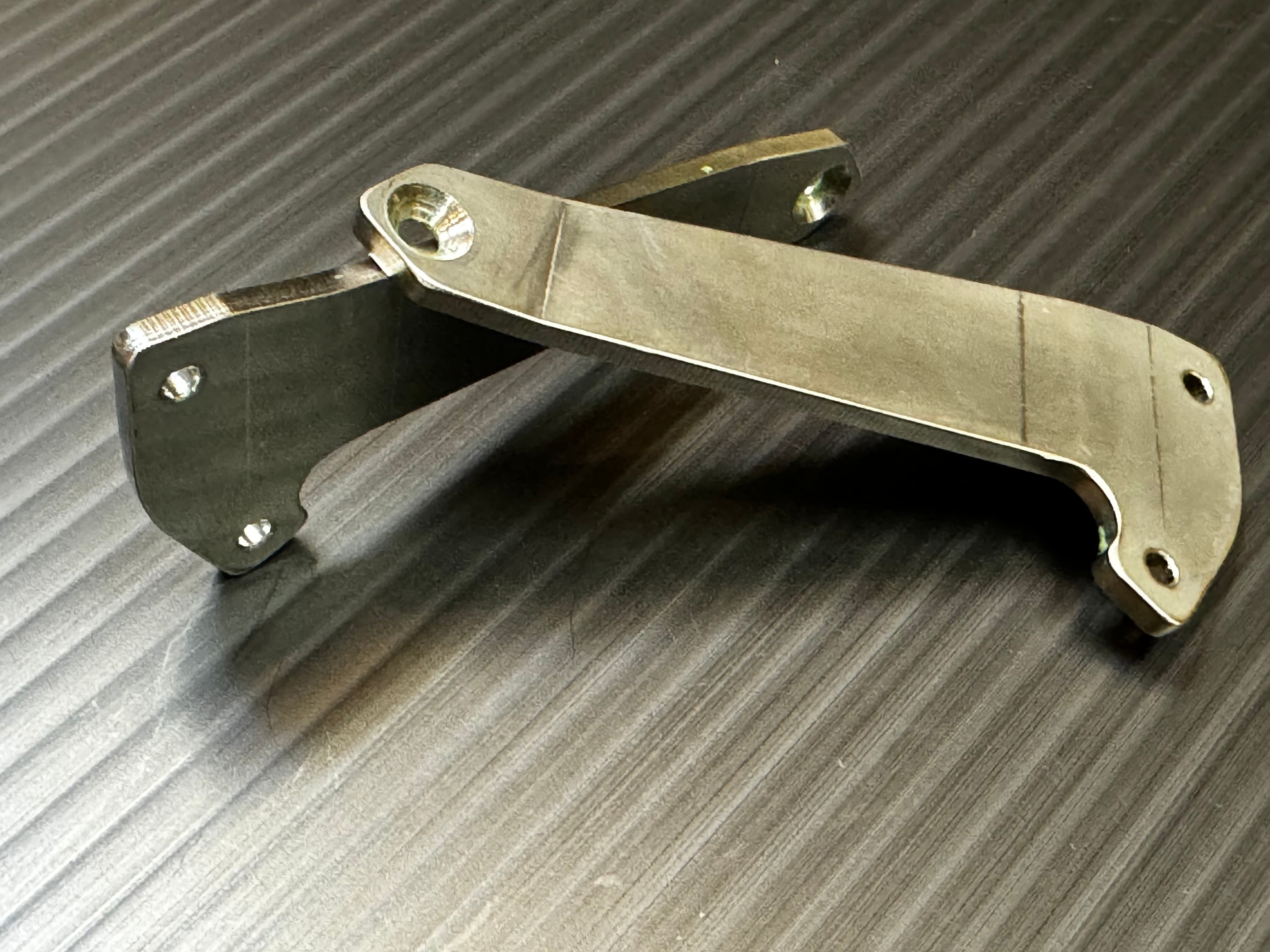 ハードフロントショックステーKYOSHO ターボスコーピオン用ステンレス