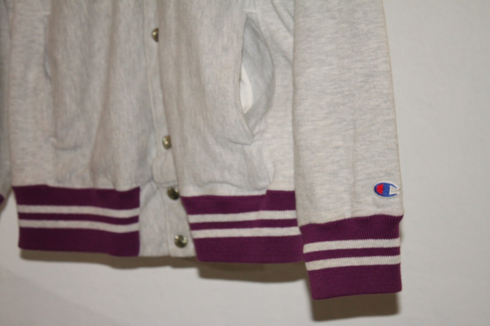 90s Champion reverse weave hoodie snap cardigan | VOLAR