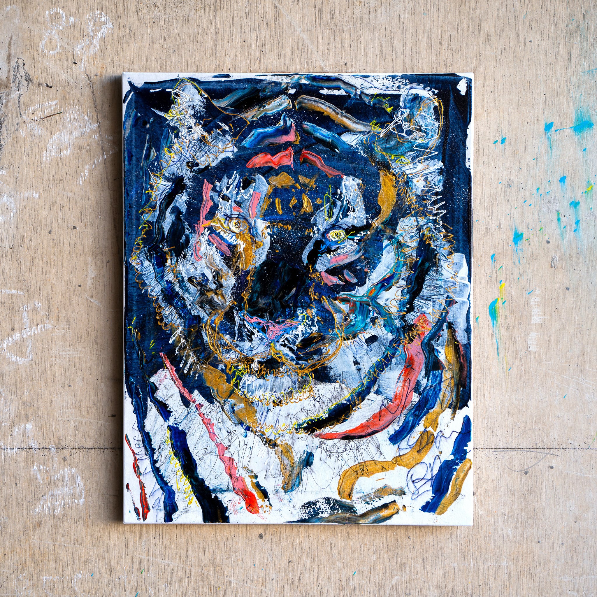 原画 F6 「 26139 何をしても退屈な牛 」 | NAOTO KITAMURA ONLINE STORE