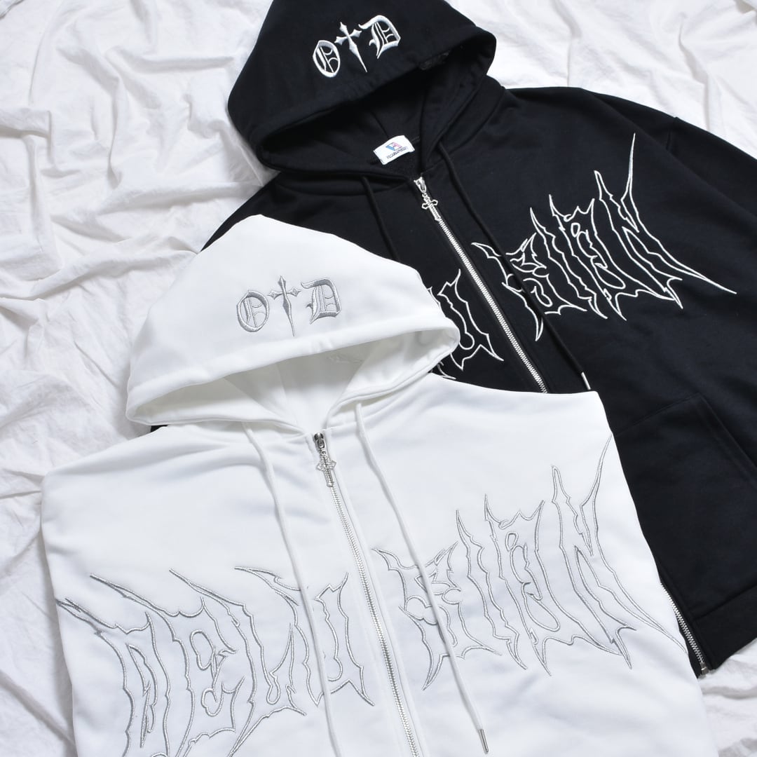 メタルクロスZIPパーカー | VOLCAN&APHRODITE