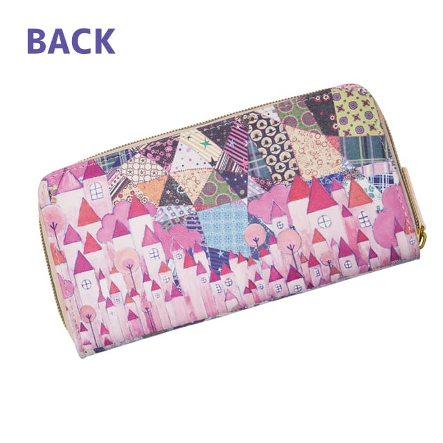 べべ柄ラウンドファスナー長財布『劇場版魔法少女まどか☆マギカ