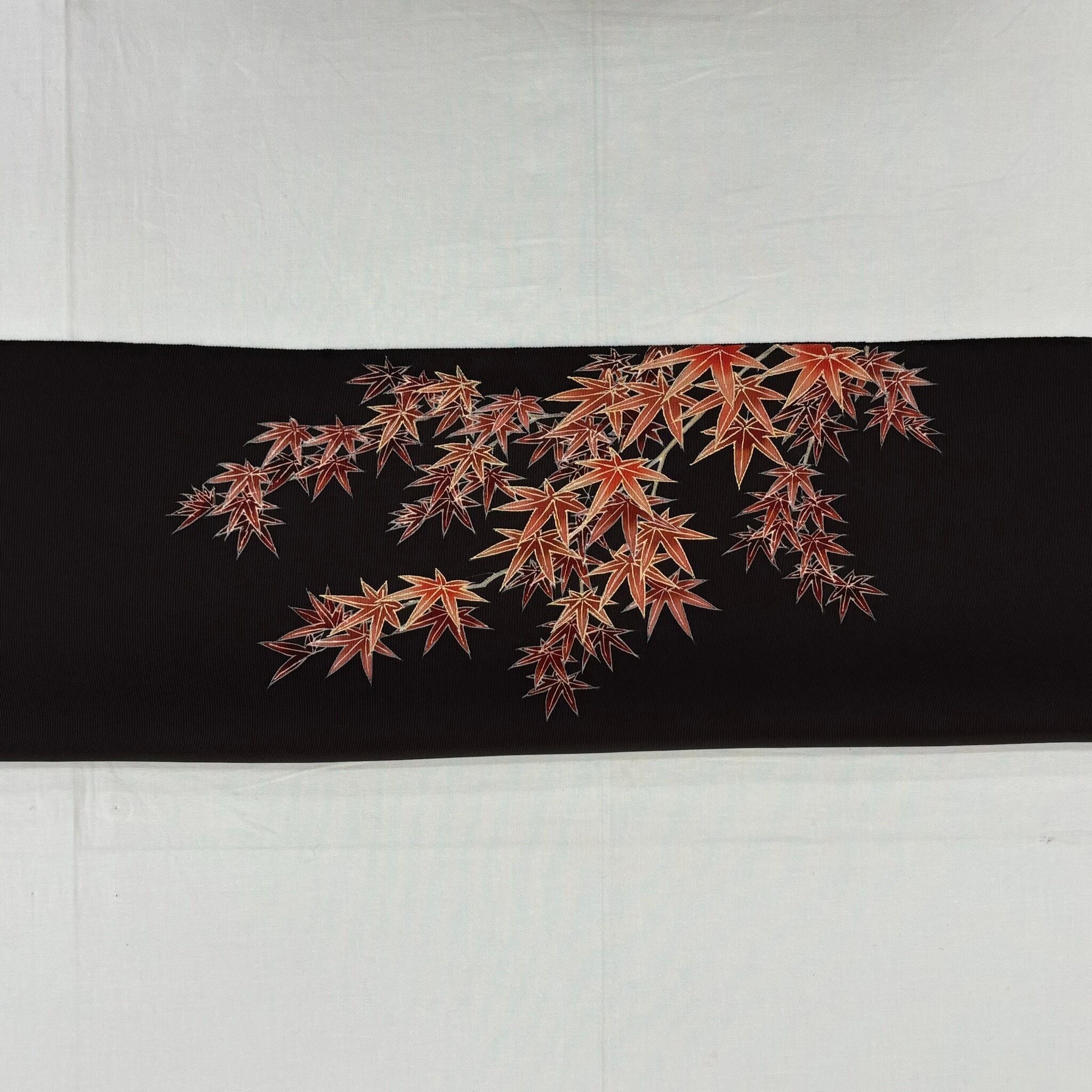 塩瀬名古屋帯 紅葉 NS-6 | 和ものやKYUJIRO by 山口屋