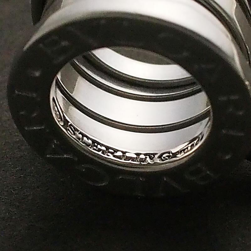 ブルガリ BVLGARI ビーゼロワン キーチェーン ブレスレット シルバー