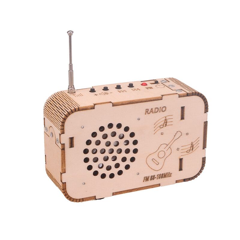 ラジオ 手作り工作 キット DIY 自作 図工 子供 小学生 教材 自由研究