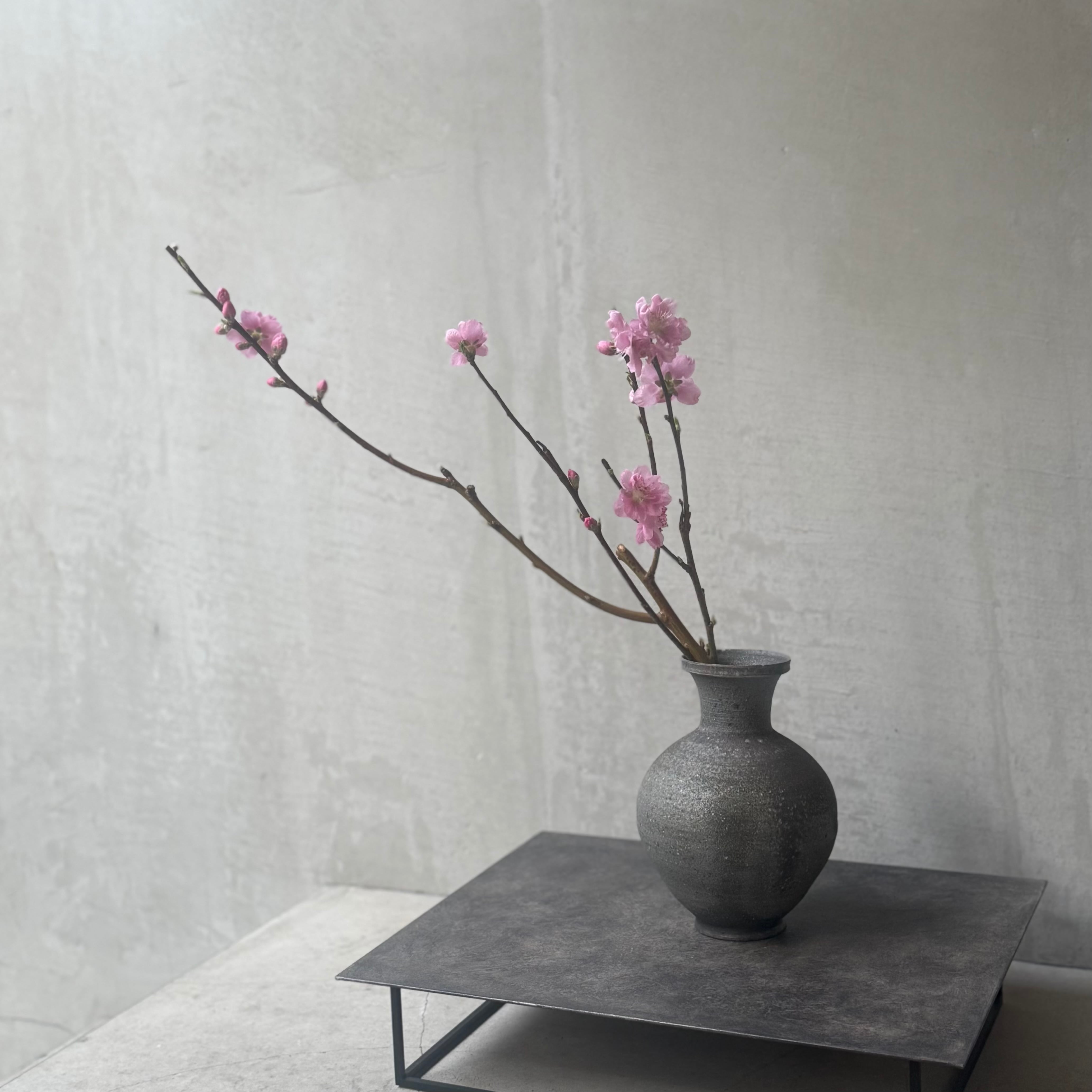 清水善行 須恵長頸壺 | gallery 一白