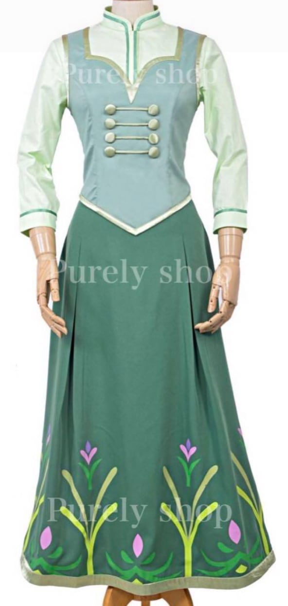 ディズニー アナと雪の女王 エンディング スケート ドレス Dハロ 衣装