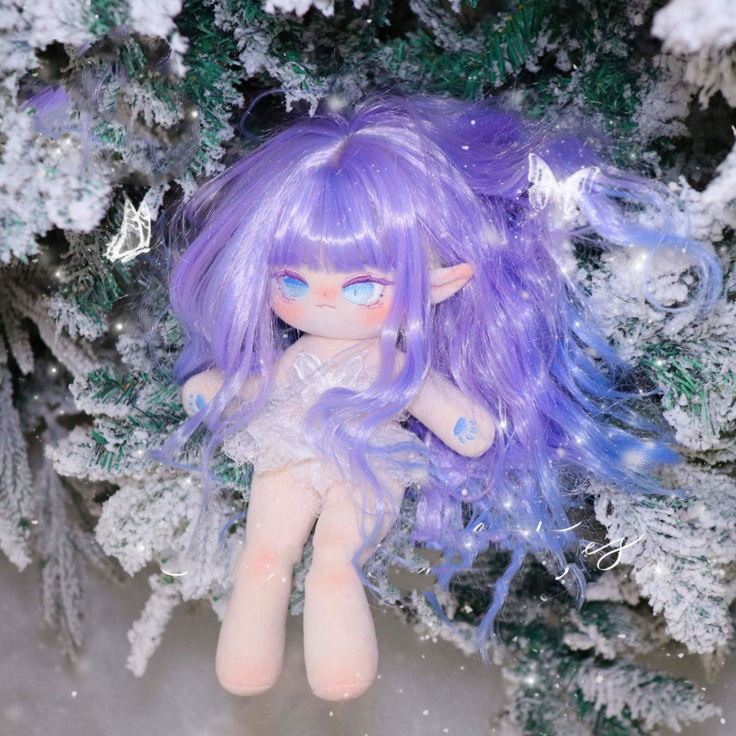 長い脚 30cm 着せ替えぬいぐるみ 無属性 女の子 清靈 着せ替え人 | Oursuki