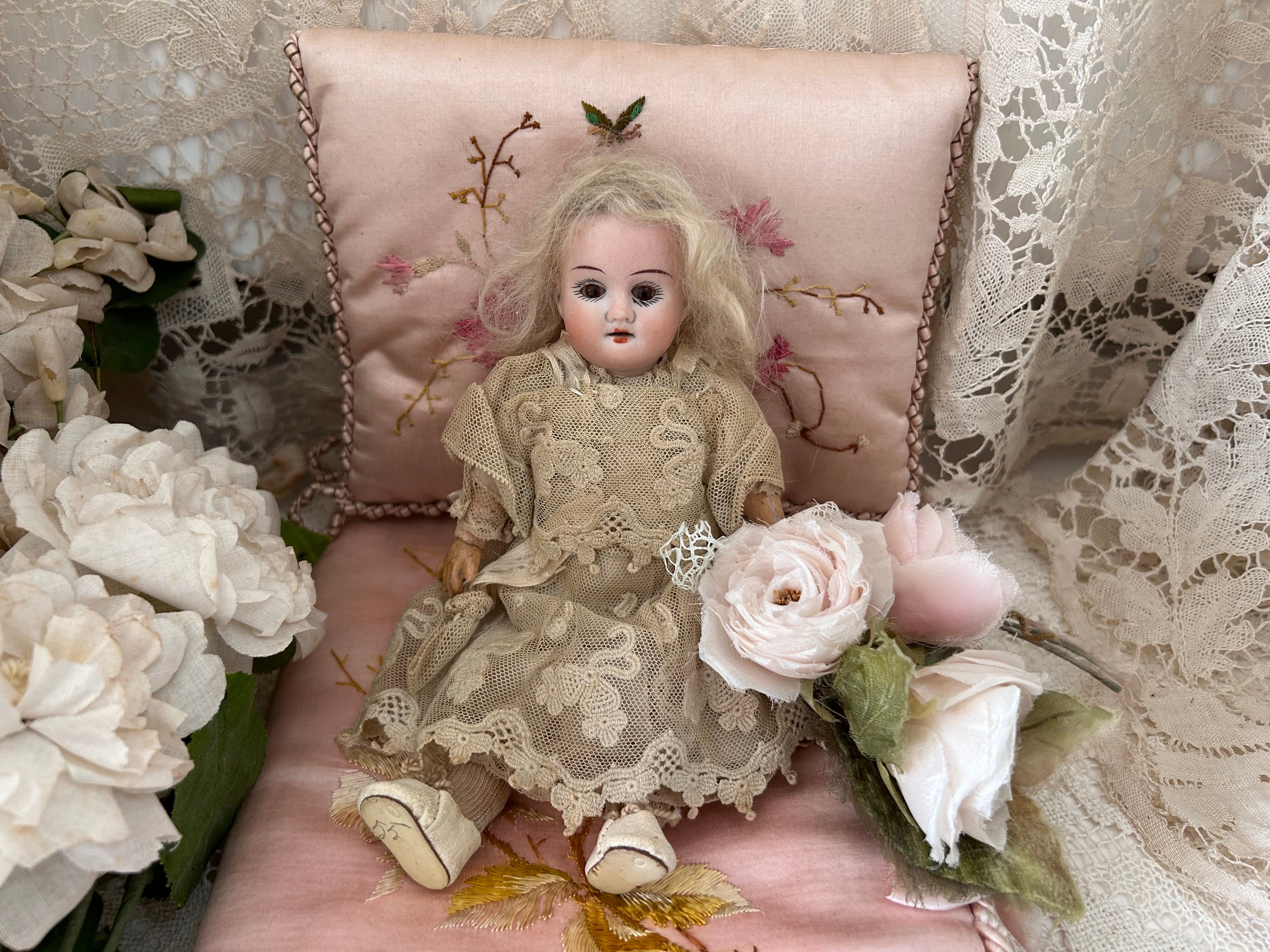 フランス アンティーク ドールプレゼンテーションボックス | le