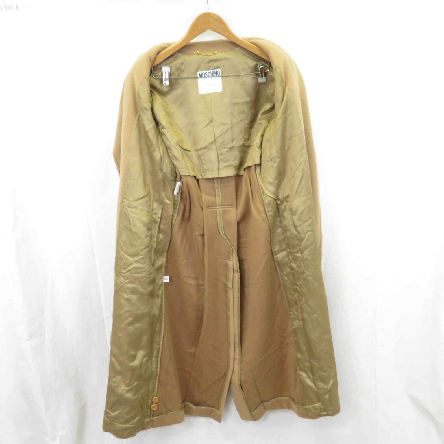 MOSCHINO COUTURE カシミヤウール ロング コート size40/モスキーノ