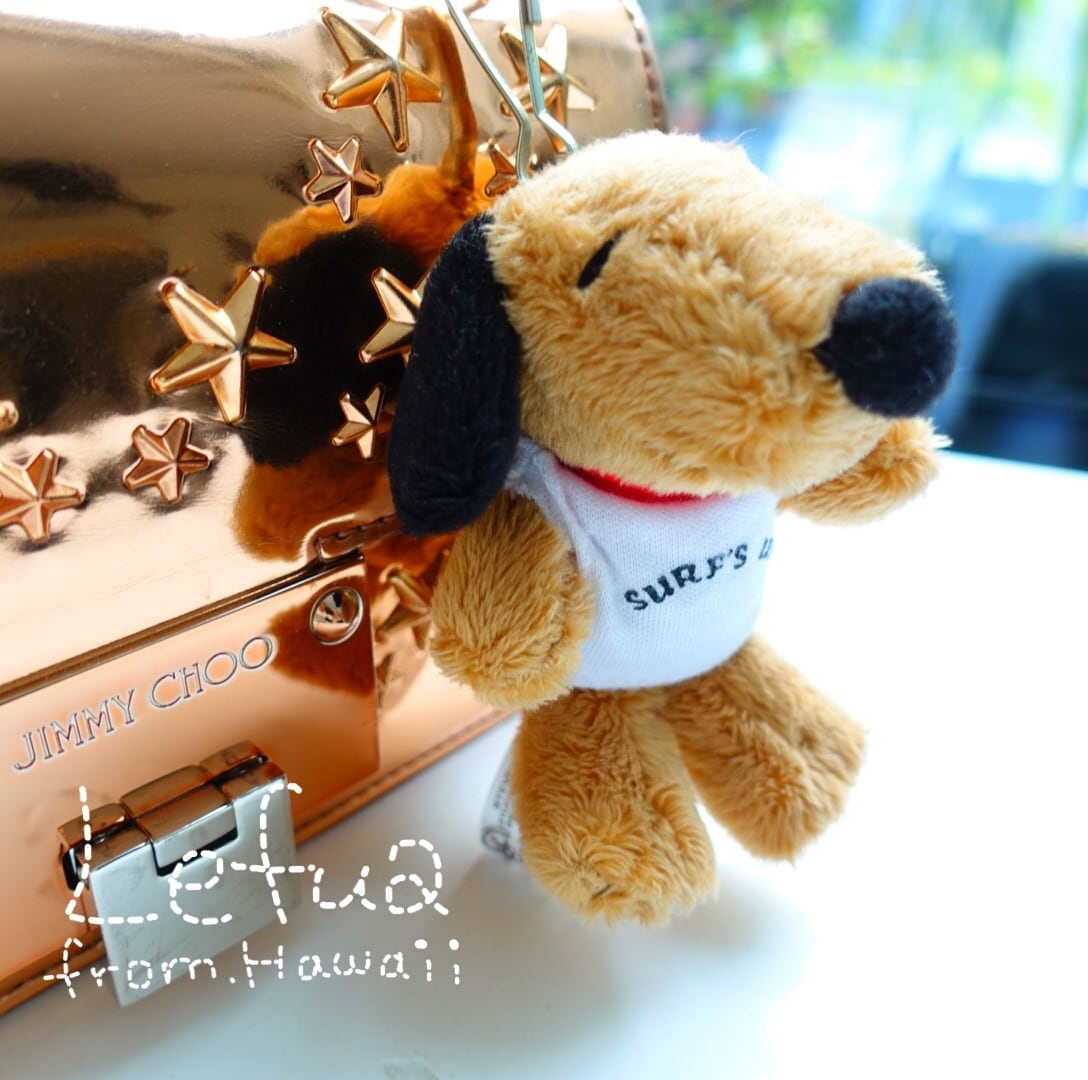 日焼けスヌーピー キーホルダー | Lefua