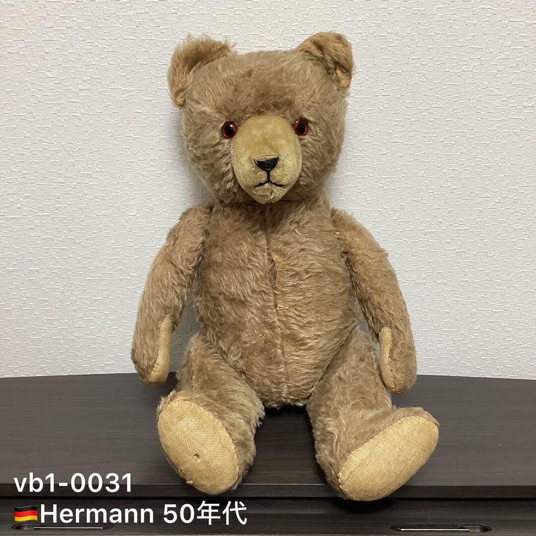 ドイツ ハーマン社 50年代 ヴィンテージテディベア | Bells Room