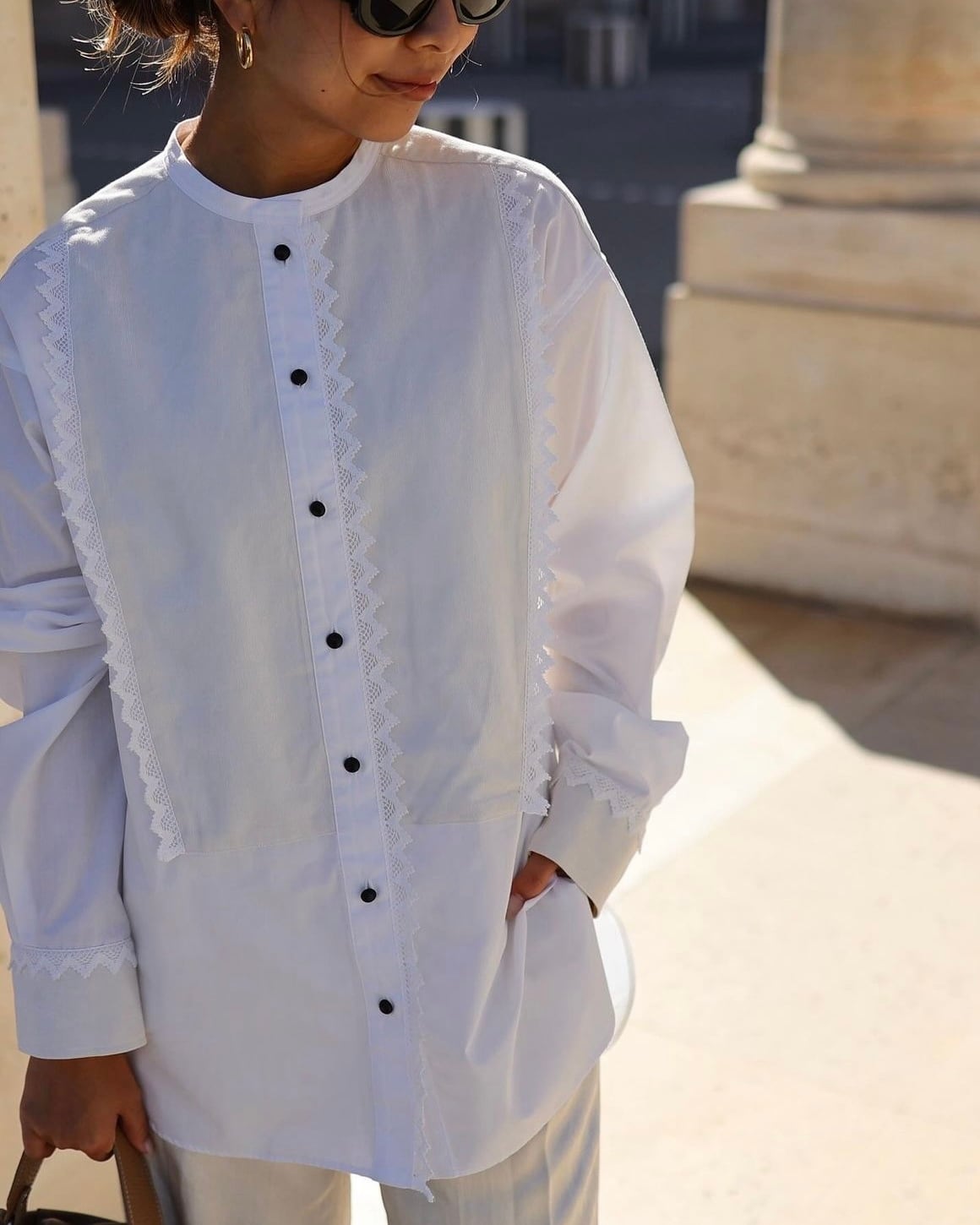 GPCF-506 Milky Blouse | gypsohila