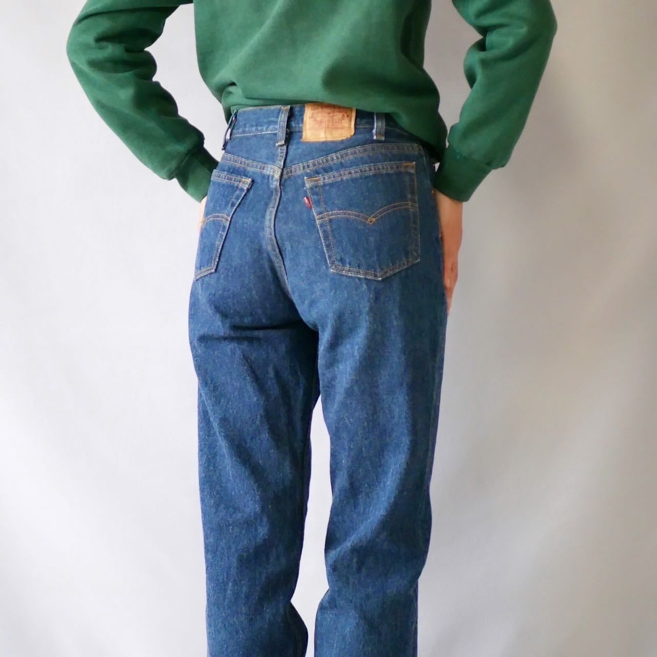 90s USA Levi's 501 student denim pants アメリカ製リーバイス濃紺