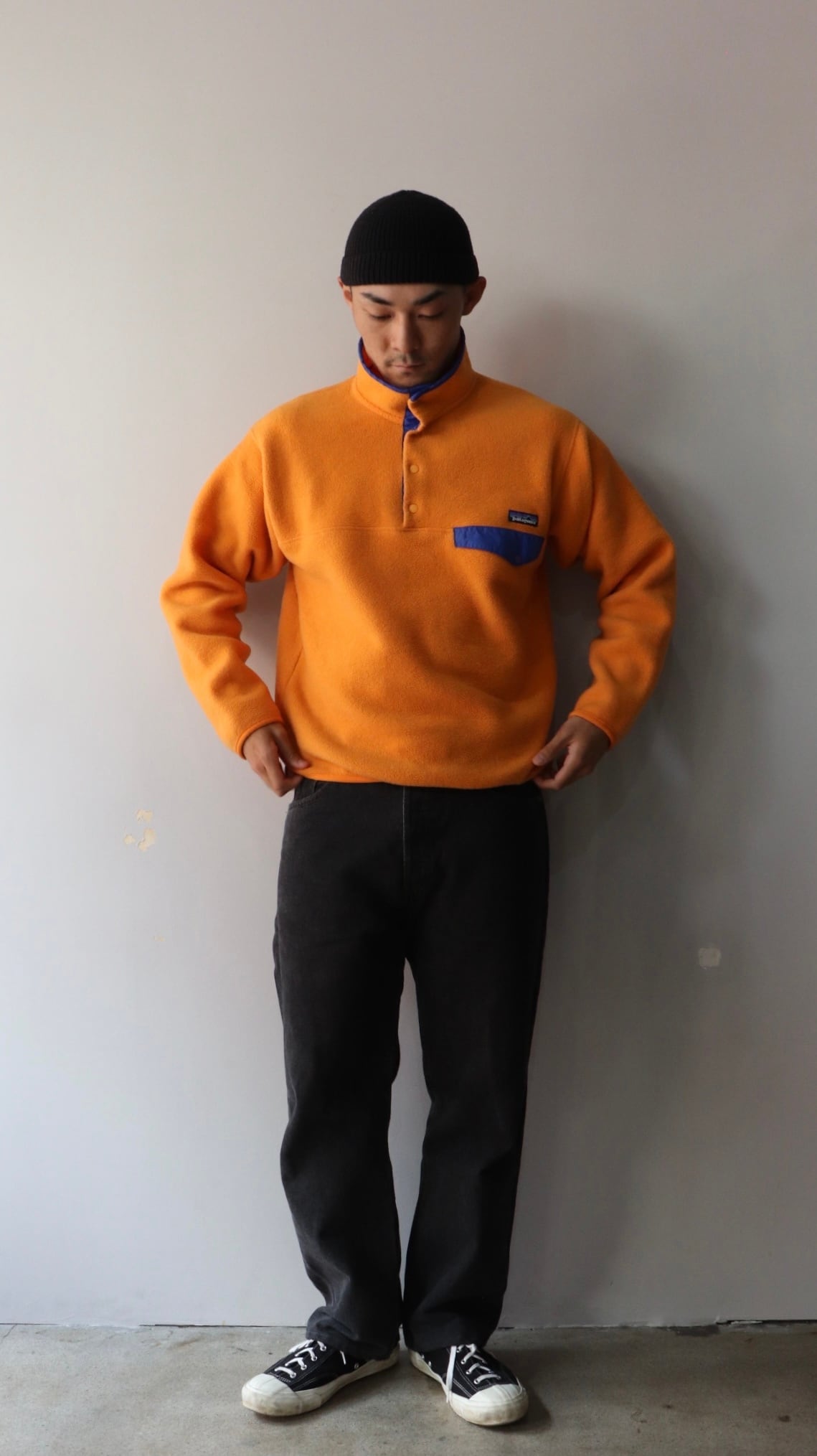 極美品 M 99年 マンゴーオレンジ シンチラ スナップt パタゴニア