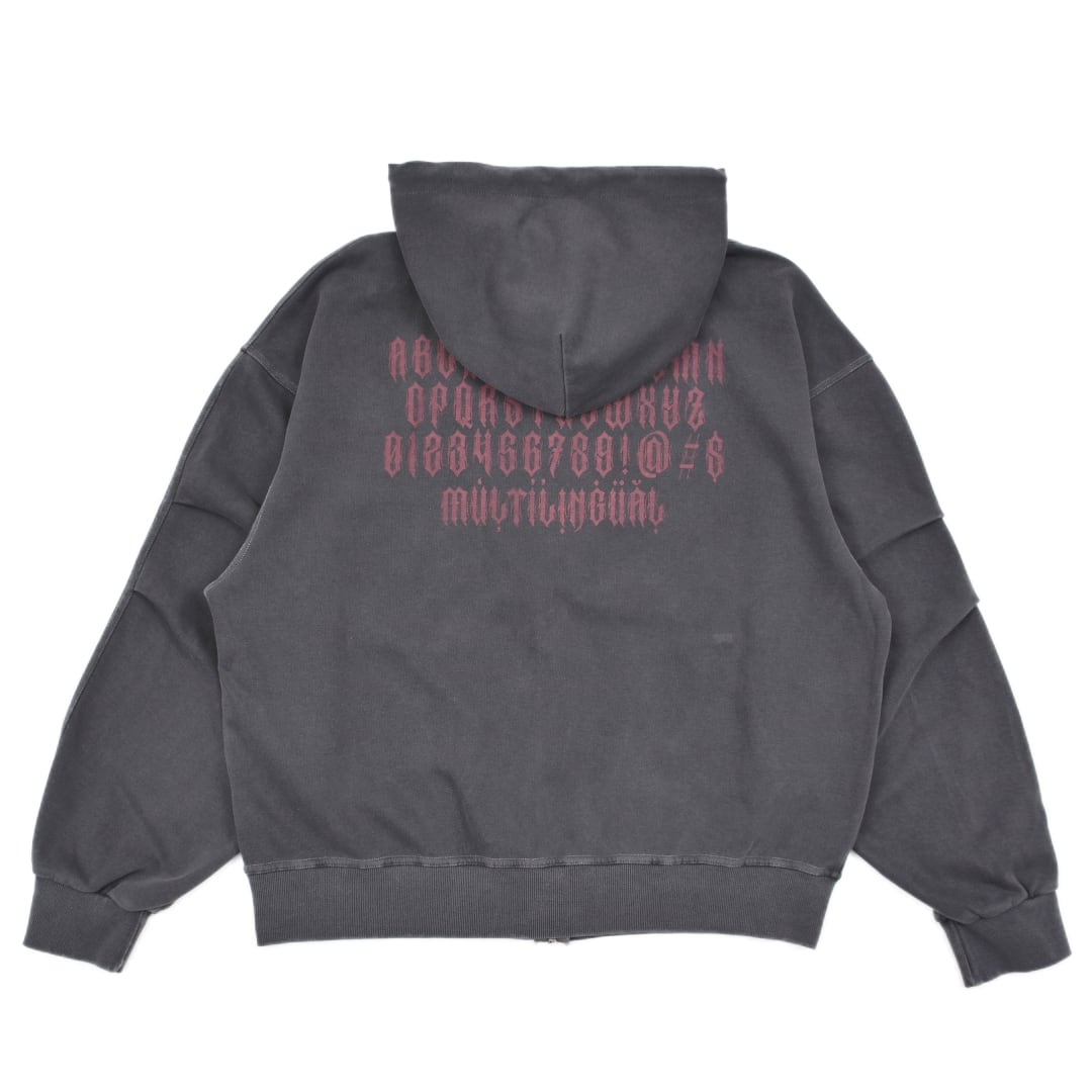 Tuck Wash Logo ZIPパーカー | VOLCAN&APHRODITE