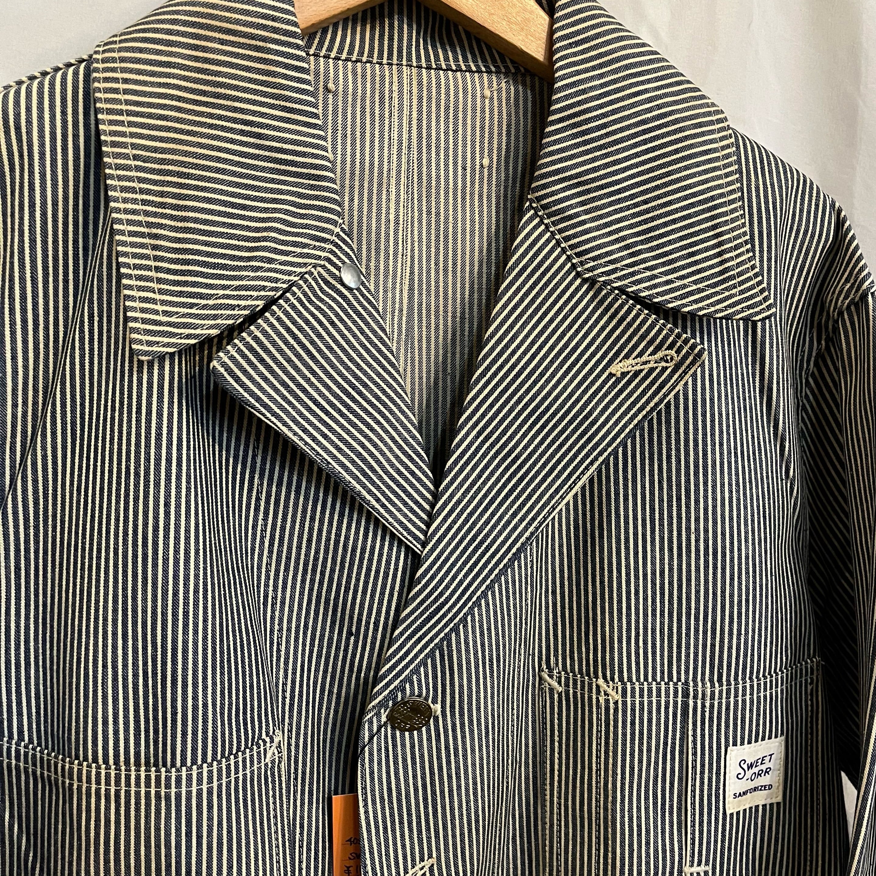 40s vintage sweet orr coverall hickory stripe ヴィンテージ
