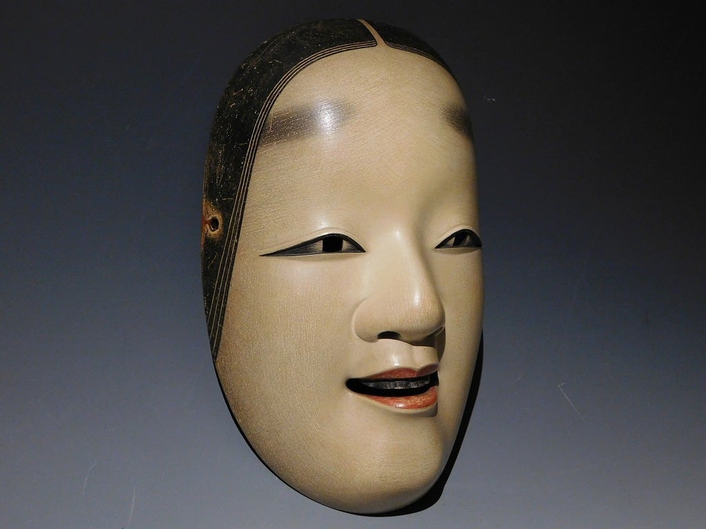 能面 長澤氏春作 小面 （重要文化財金春宗家伝来18世紀満昆作小面写し