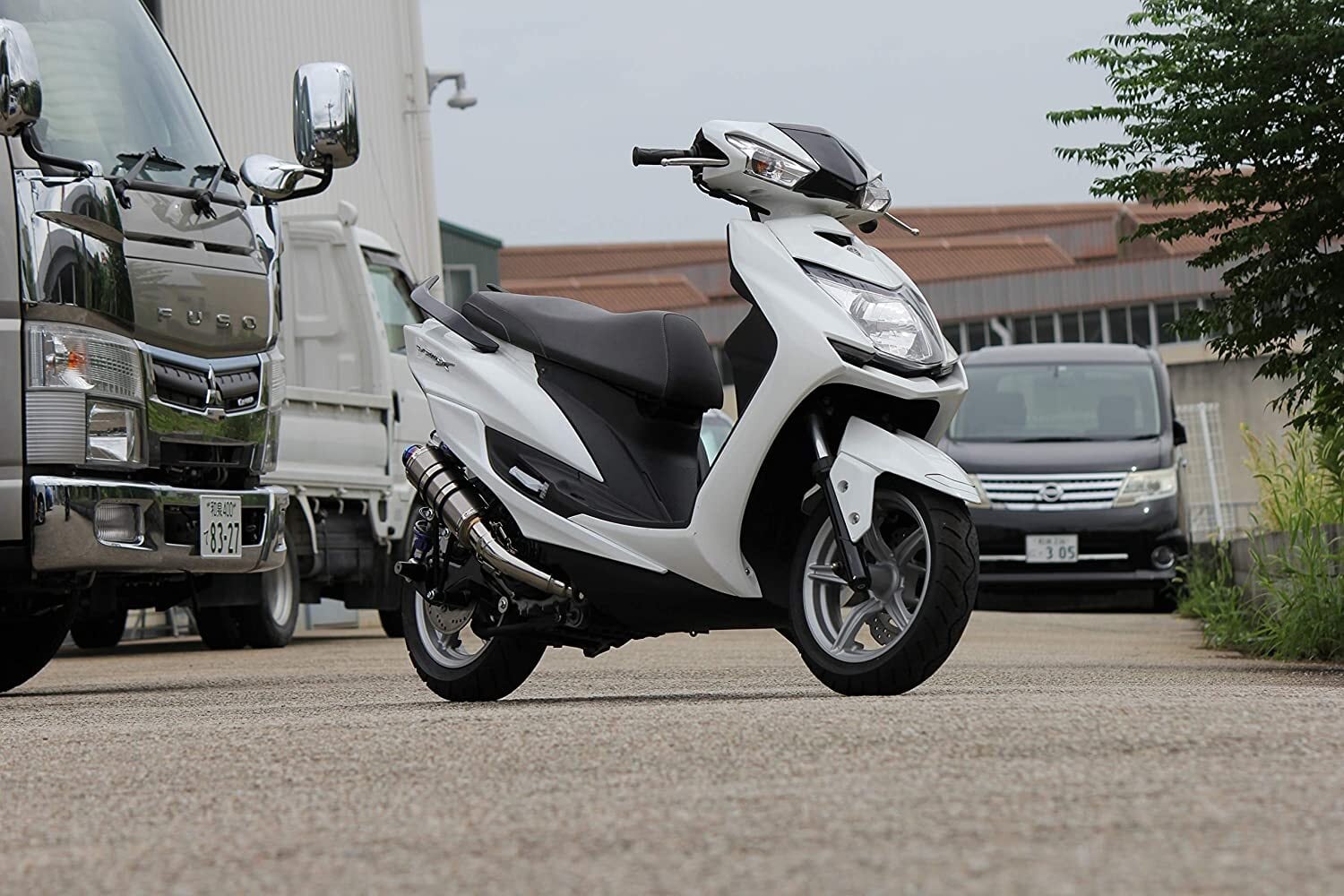 シグナスX 4型 5型 SR バイクマフラー EBJ-SEA5J 2BJ-SED8J 2016年