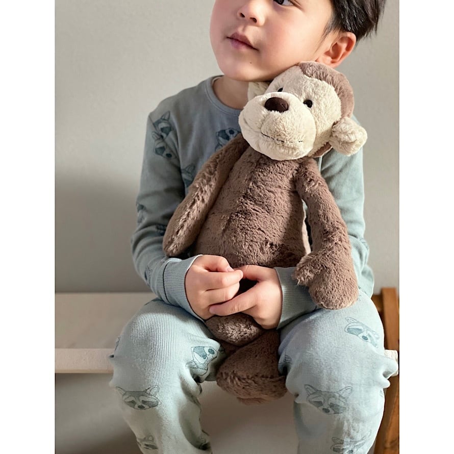 Jelly cat / ジェリーキャット Bashful Monkey ぬいぐるみLサイズ