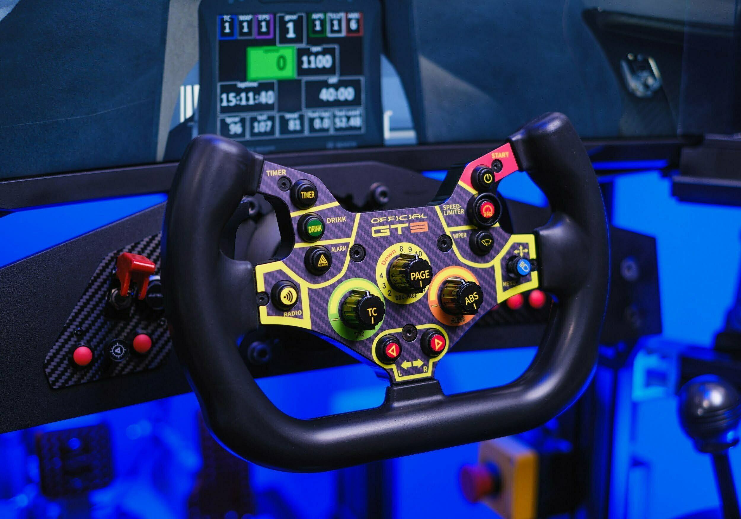 SIMRacingBay】SRB GT3 Steering Wheel／SIMUCUBE2 ワイヤレスwifi接続