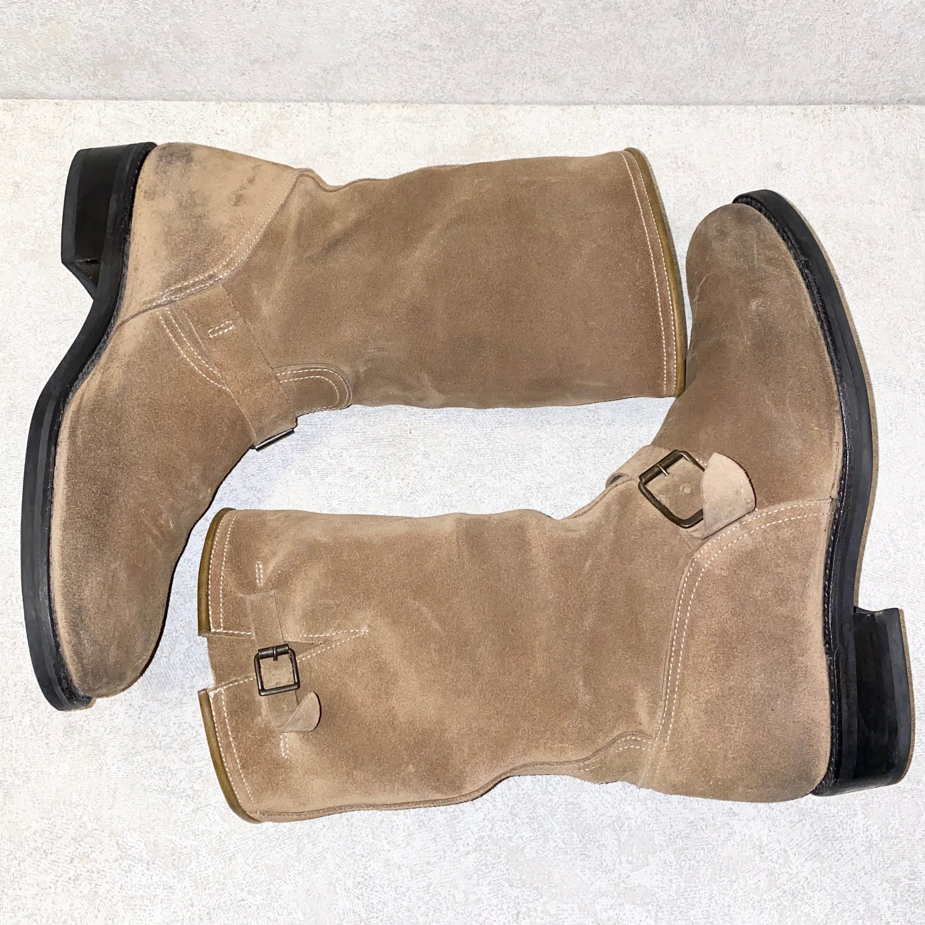 BALMAIN suede engineer-boots | NOIR ONLINE