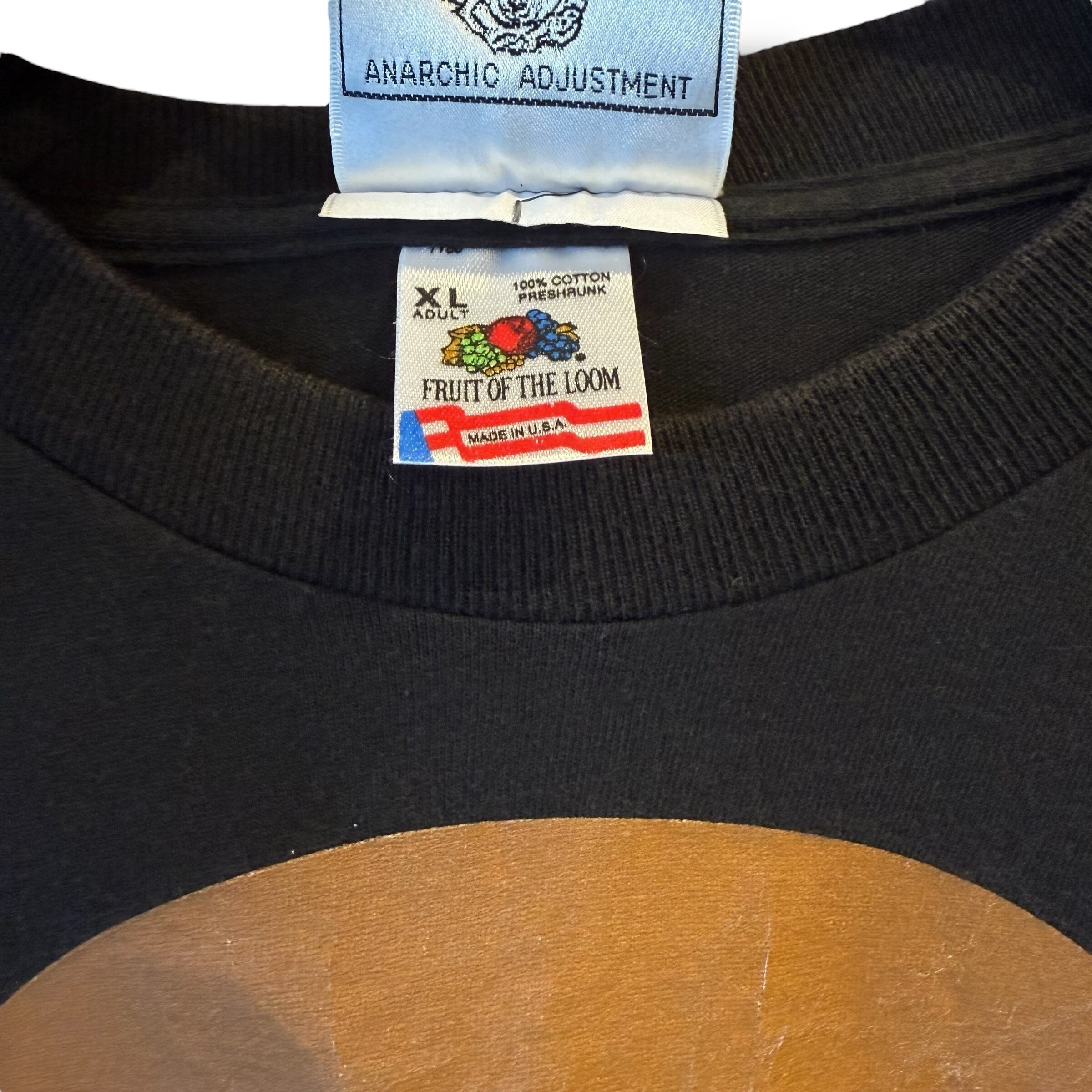 XL】Anarchic Adjustment L/S Shirt col Black アナーキックアジャスト