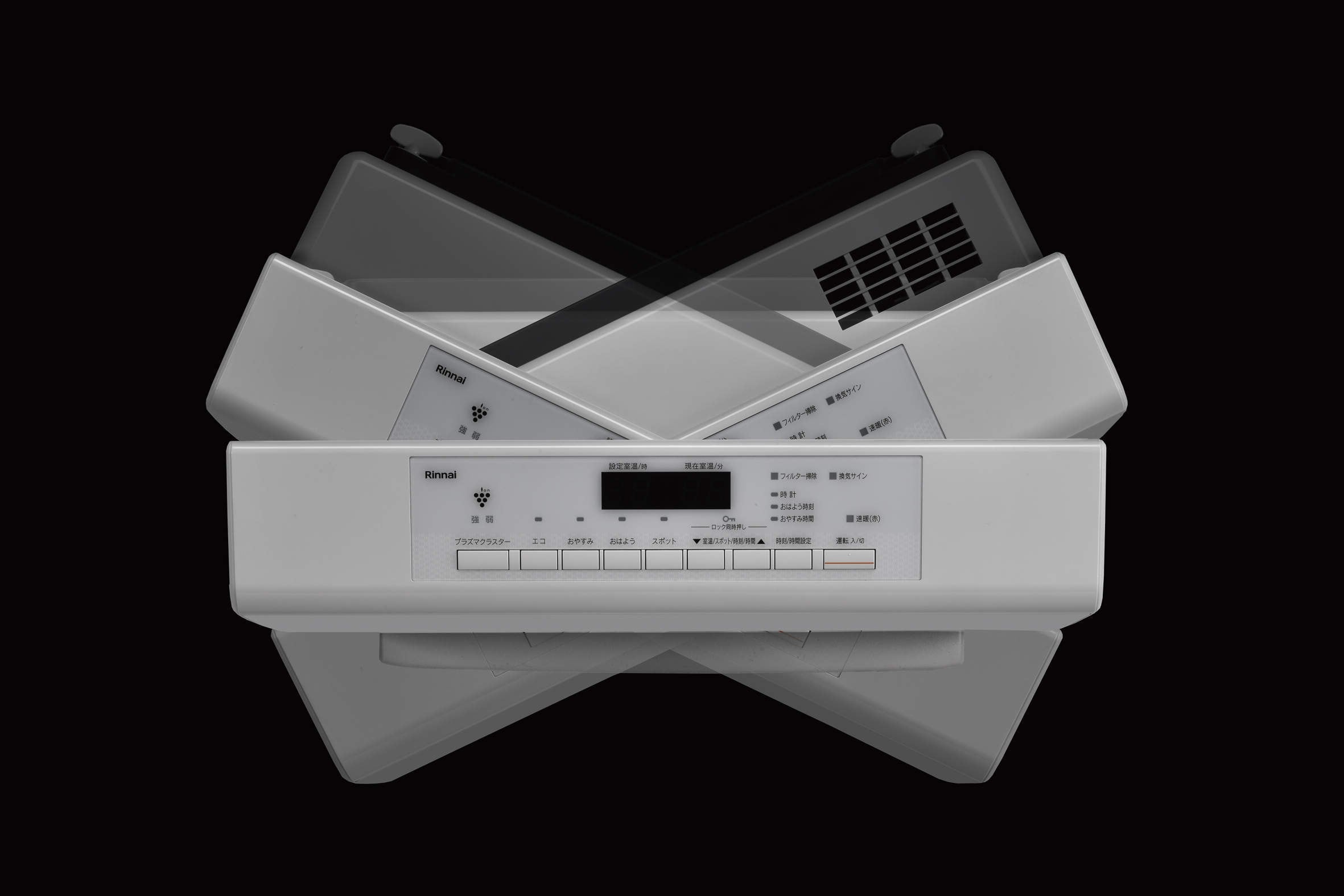 アウトレット品 リンナイ ガスファンヒーター(都市ガス13A） | ホーム