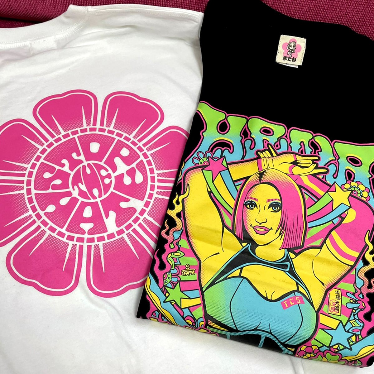 木村花 ドージョーアッパレイラストTシャツ | BUNGABUNGA