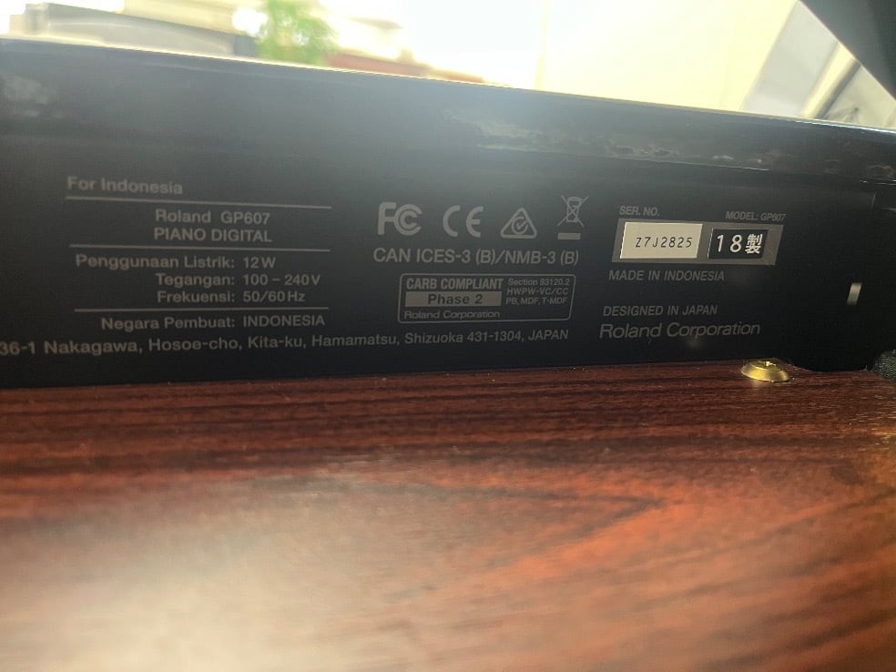 ☆ 74034【電子ピアノ】ROLAND GP607PE 18年製 | リユース専門店エプコ