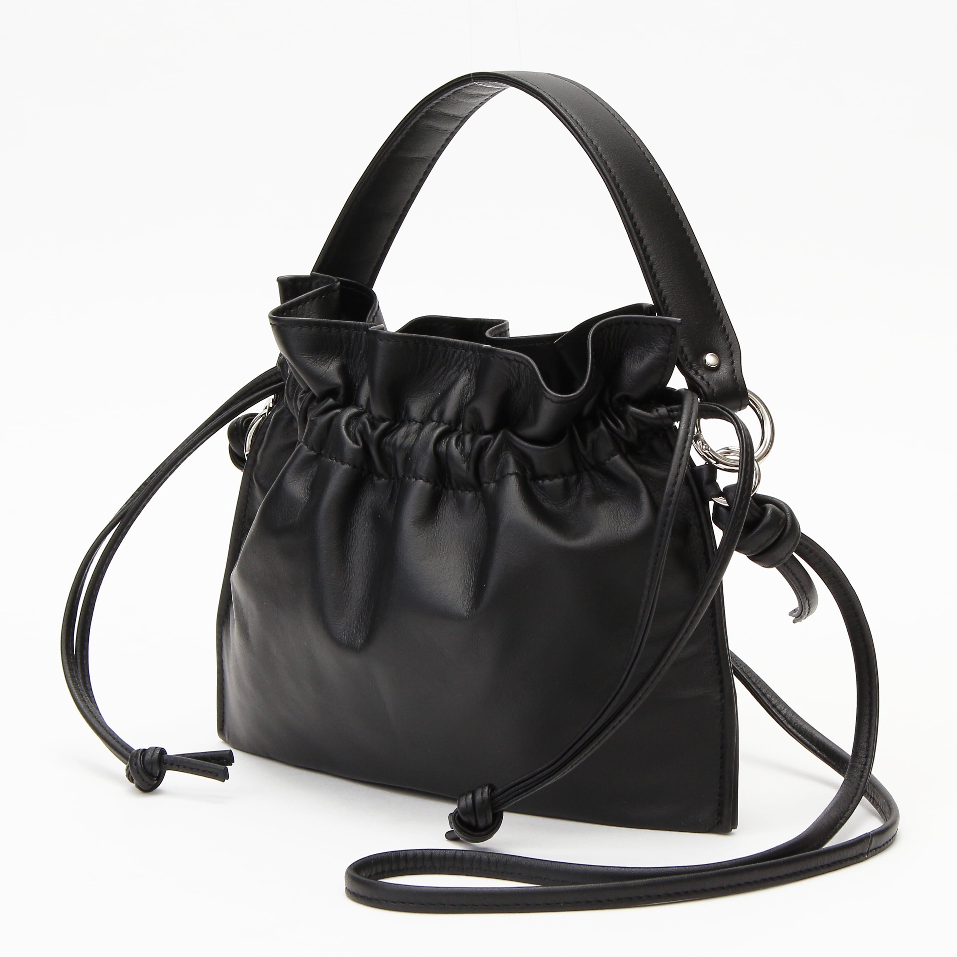 Drawstring Bag/BLACK | ayako